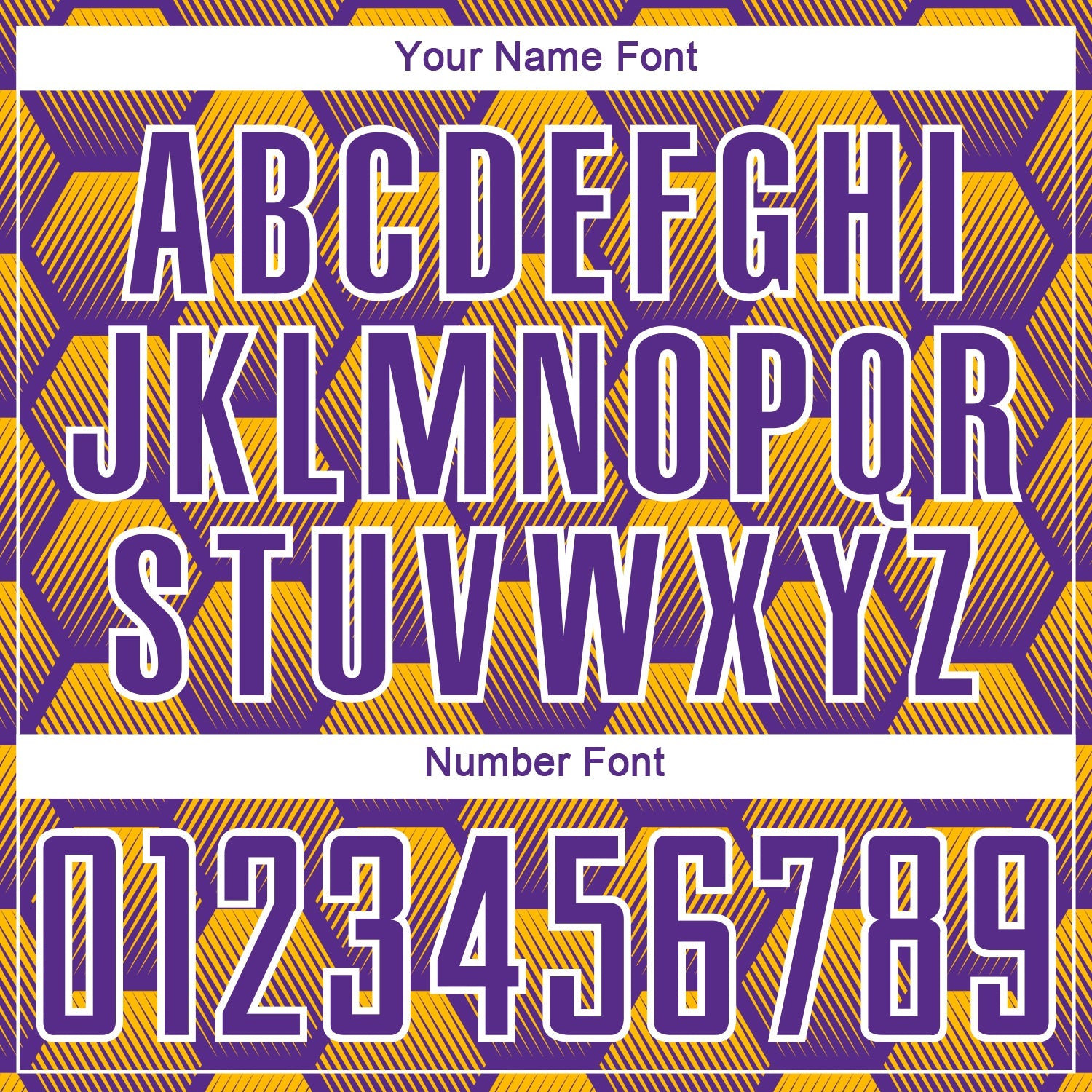 Custom Purple Gold-White Hexagons Pattern Sublimation Soccer Uniform Jersey - Sky-Custom