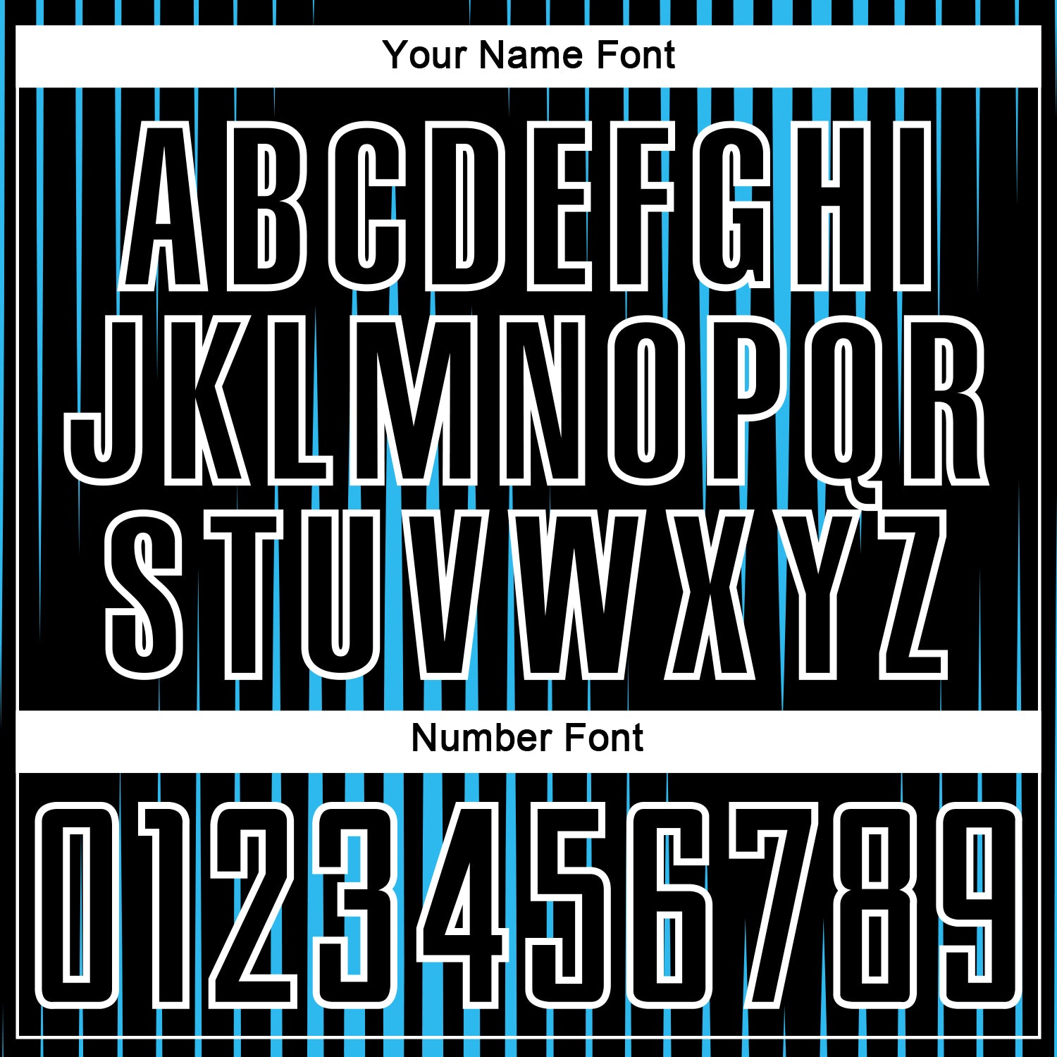 Custom Black Sky Blue-White Lines Sublimation Soccer Uniform Jersey - Sky-Custom