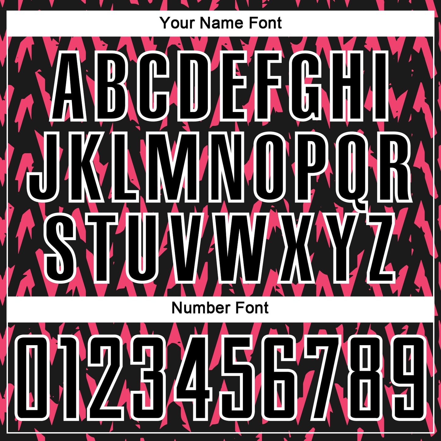 Custom Black Hot Pink-White Abstract Geometric Pattern Sublimation Soccer Uniform Jersey - Sky-Custom