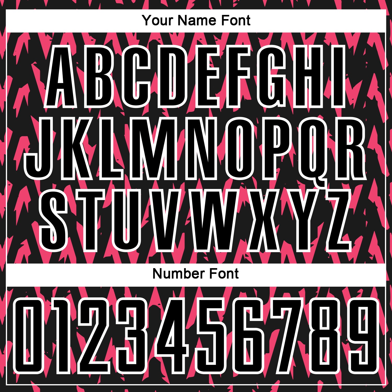 Custom Black Hot Pink-White Abstract Geometric Pattern Sublimation Soccer Uniform Jersey - Sky-Custom