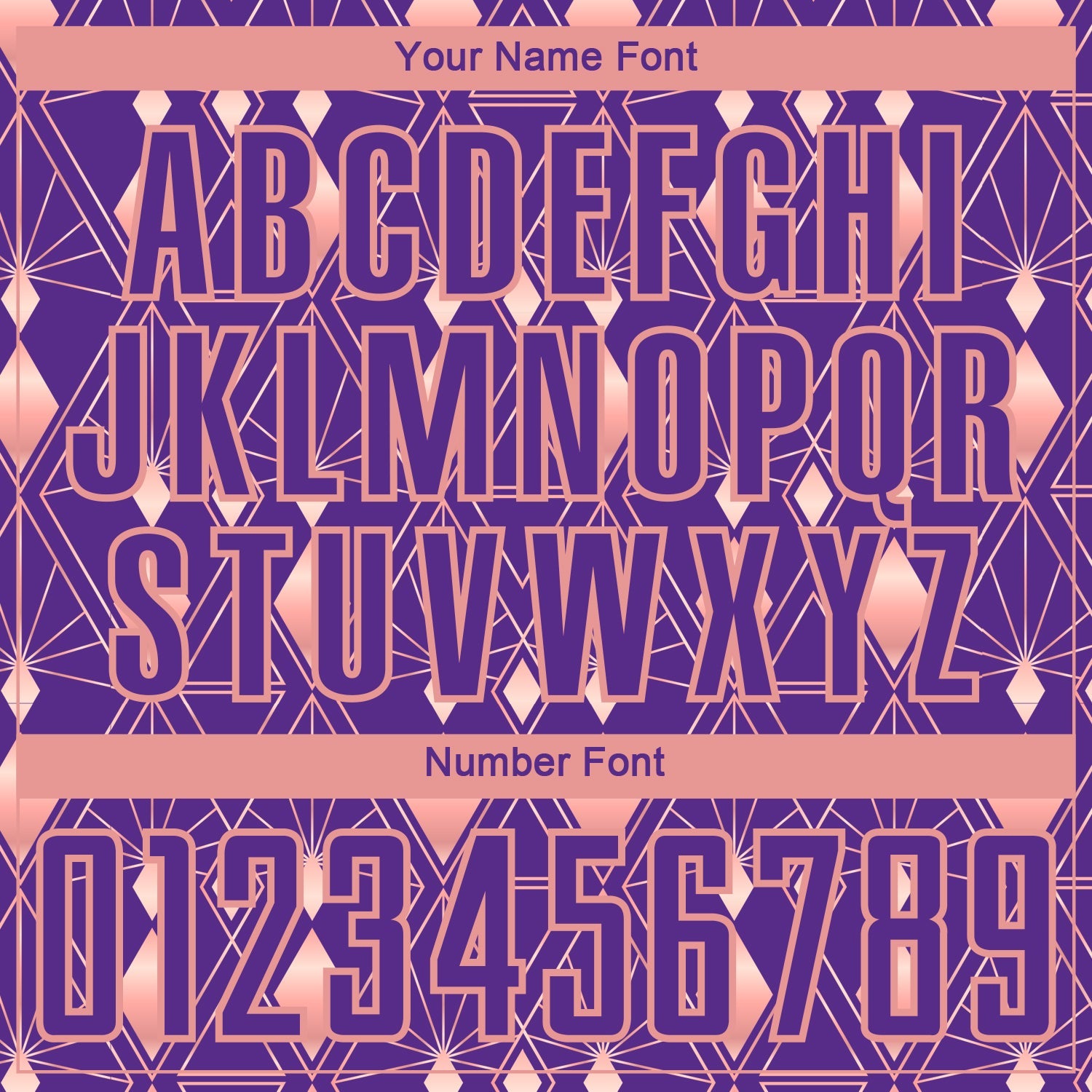 Custom Purple Light Pink Geometric Shapes Sublimation Soccer Uniform Jersey - Sky-Custom