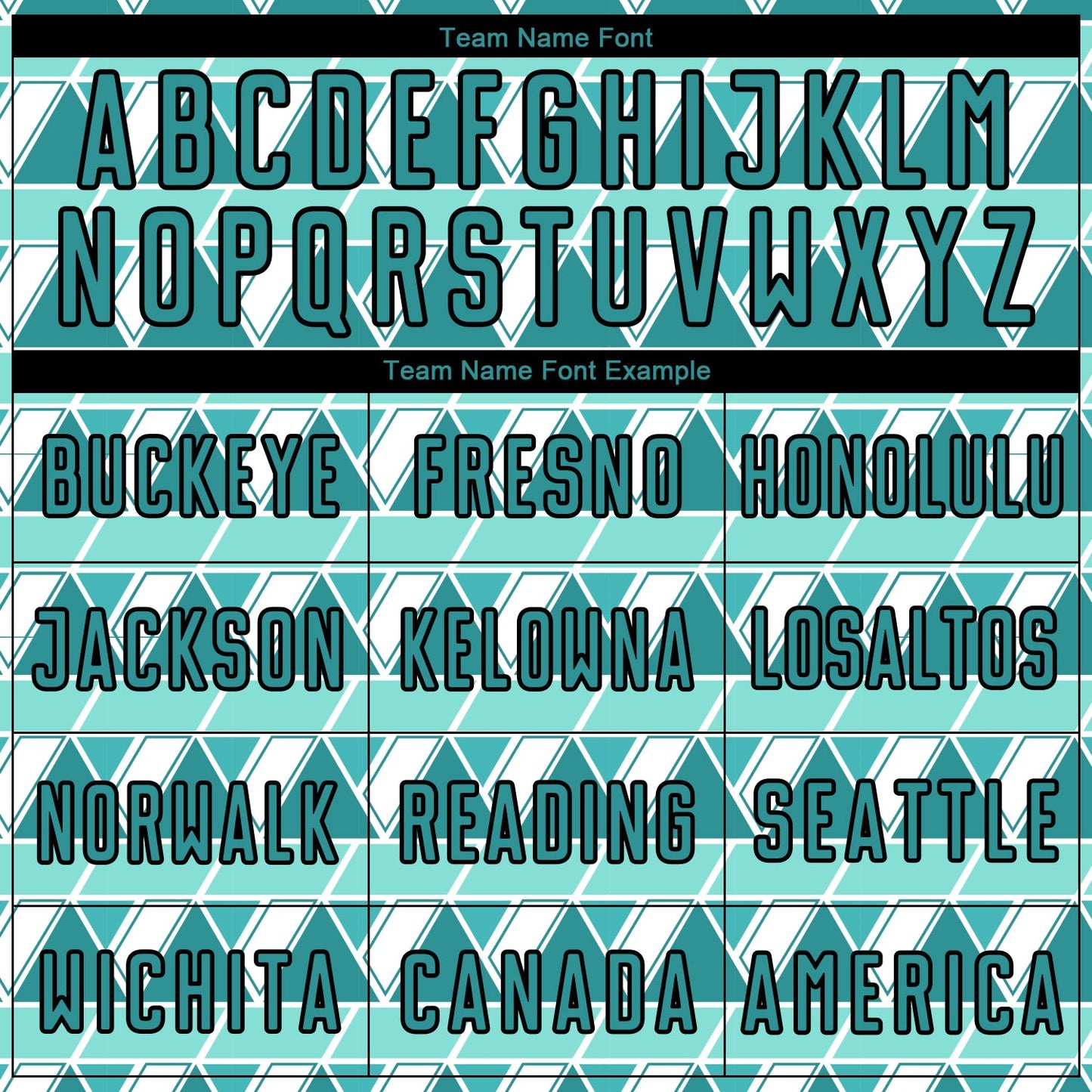 Custom Teal White-Black Geometric Shapes Sublimation Soccer Uniform Jersey - Sky-Custom