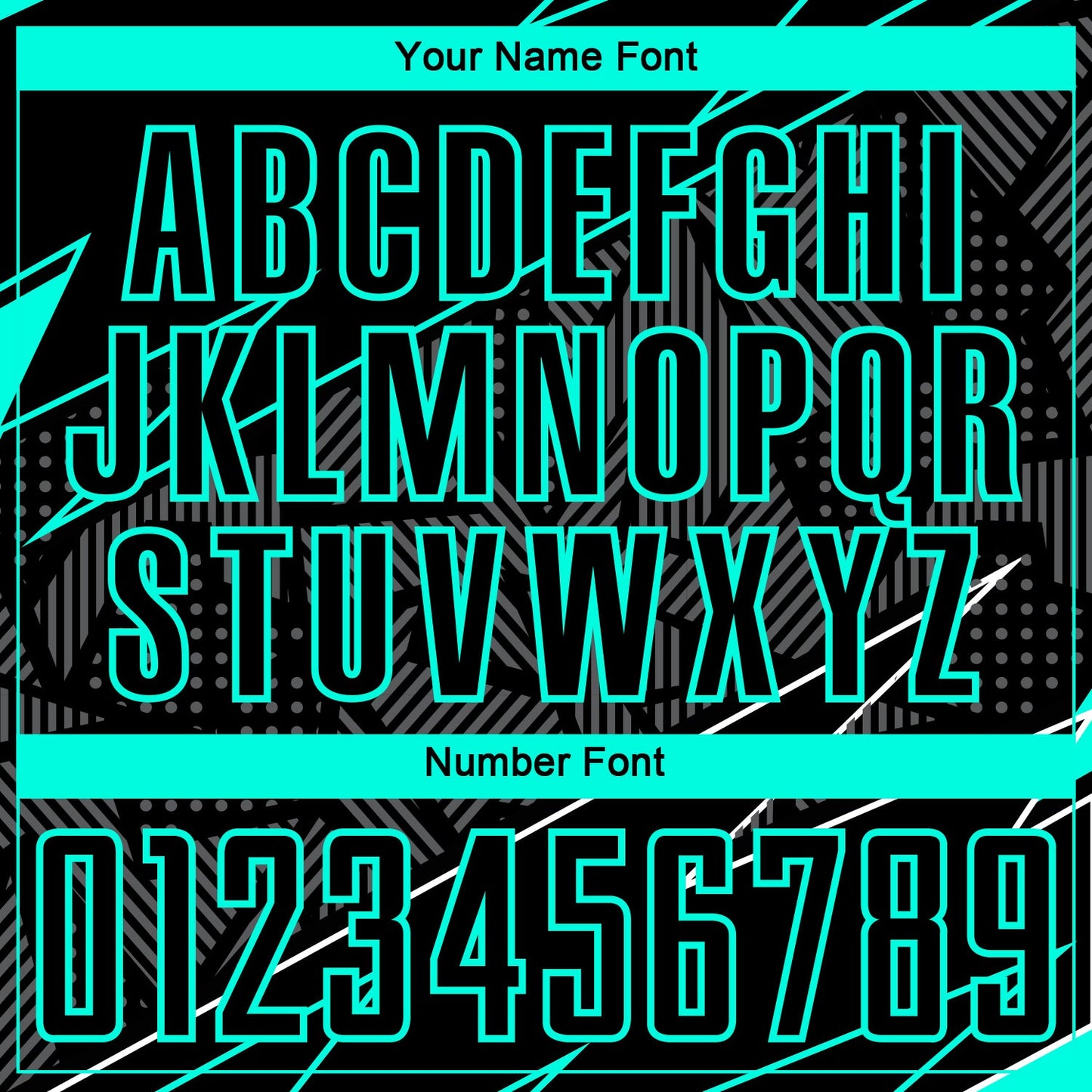 Custom Black Aqua Lines Sublimation Soccer Uniform Jersey - Sky-Custom