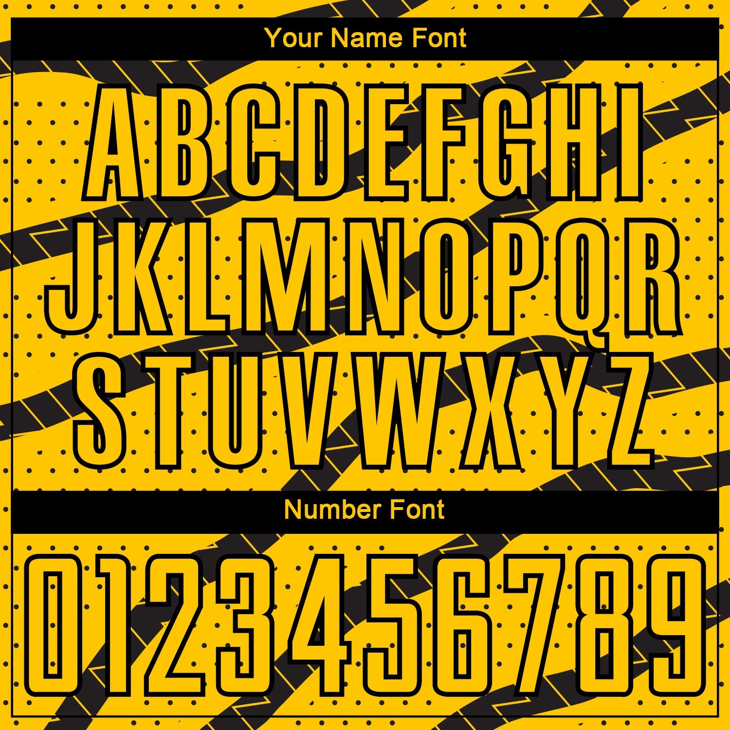 Custom Yellow Black Lines And Dots Sublimation Soccer Uniform Jersey - Sky-Custom