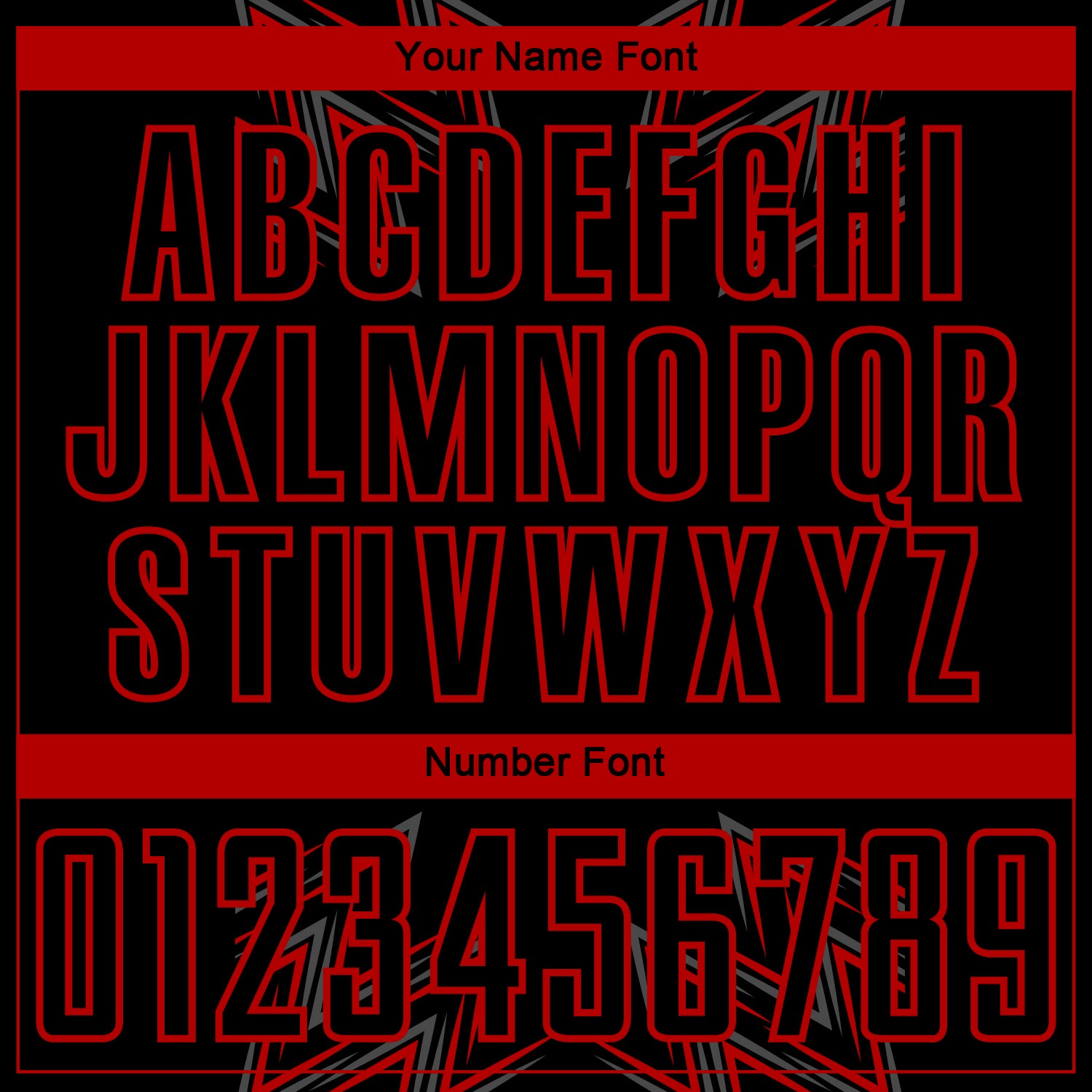 Custom Black Red Geometric Shapes Sublimation Soccer Uniform Jersey - Sky-Custom