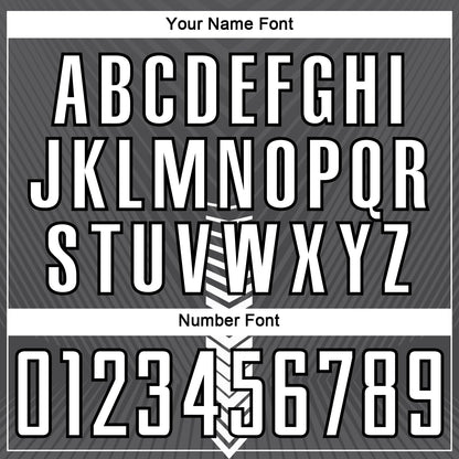 Custom Steel Gray White-Black Arrow Shapes Sublimation Soccer Uniform Jersey - Sky-Custom