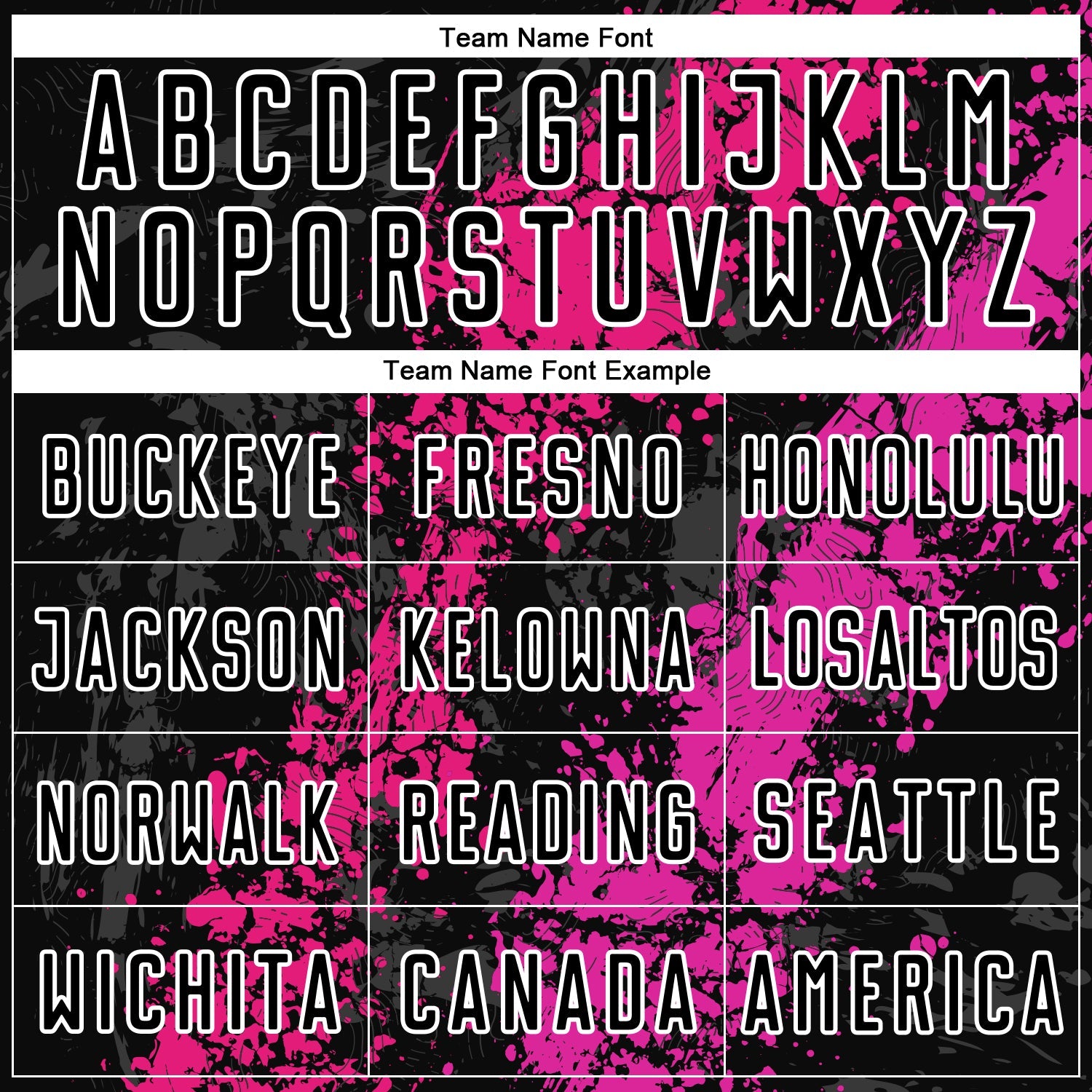 Custom Black Hot Pink-Deep Pink Dripping Splatter Art Sublimation Soccer Uniform Jersey - Sky-Custom