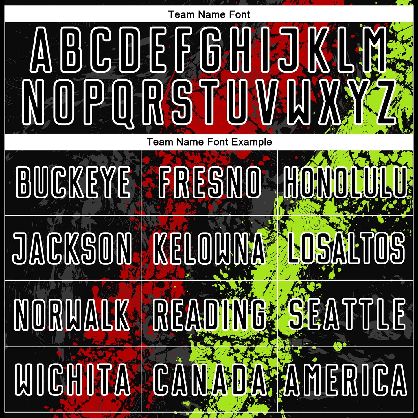 Custom Black Red-Neon Green Dripping Splatter Art Sublimation Soccer Uniform Jersey - Sky-Custom