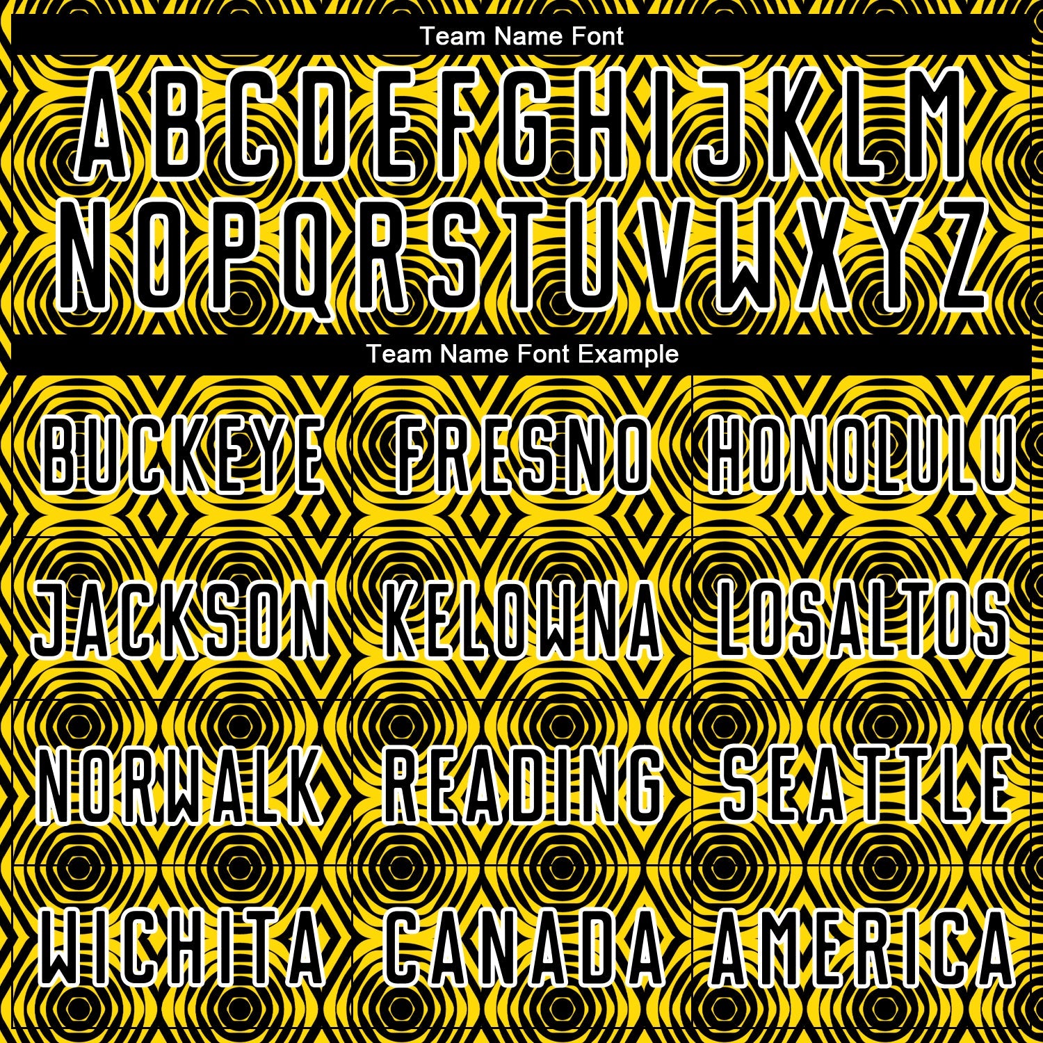 Custom Yellow Black-White Geometric Shapes Sublimation Soccer Uniform Jersey - Sky-Custom