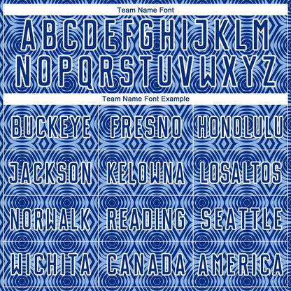 Custom Royal Light Blue-White Geometric Shapes Sublimation Soccer Uniform Jersey - Sky-Custom