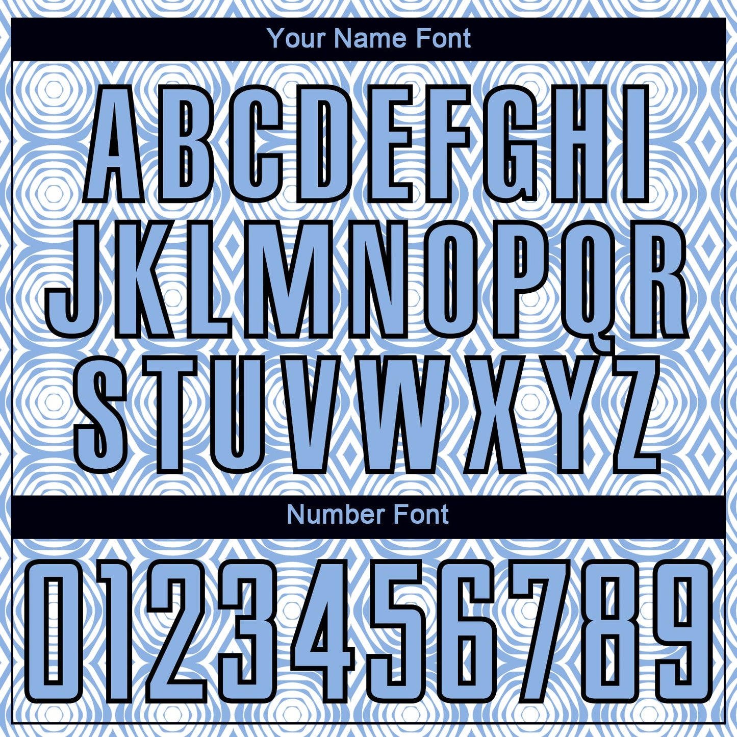 Custom Light Blue Black-White Geometric Shapes Sublimation Soccer Uniform Jersey - Sky-Custom