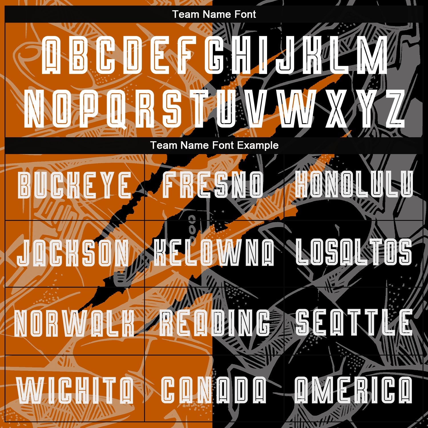 Custom Graffiti Pattern Black-Texas Orange Scratch Sublimation Soccer Uniform Jersey - Sky-Custom