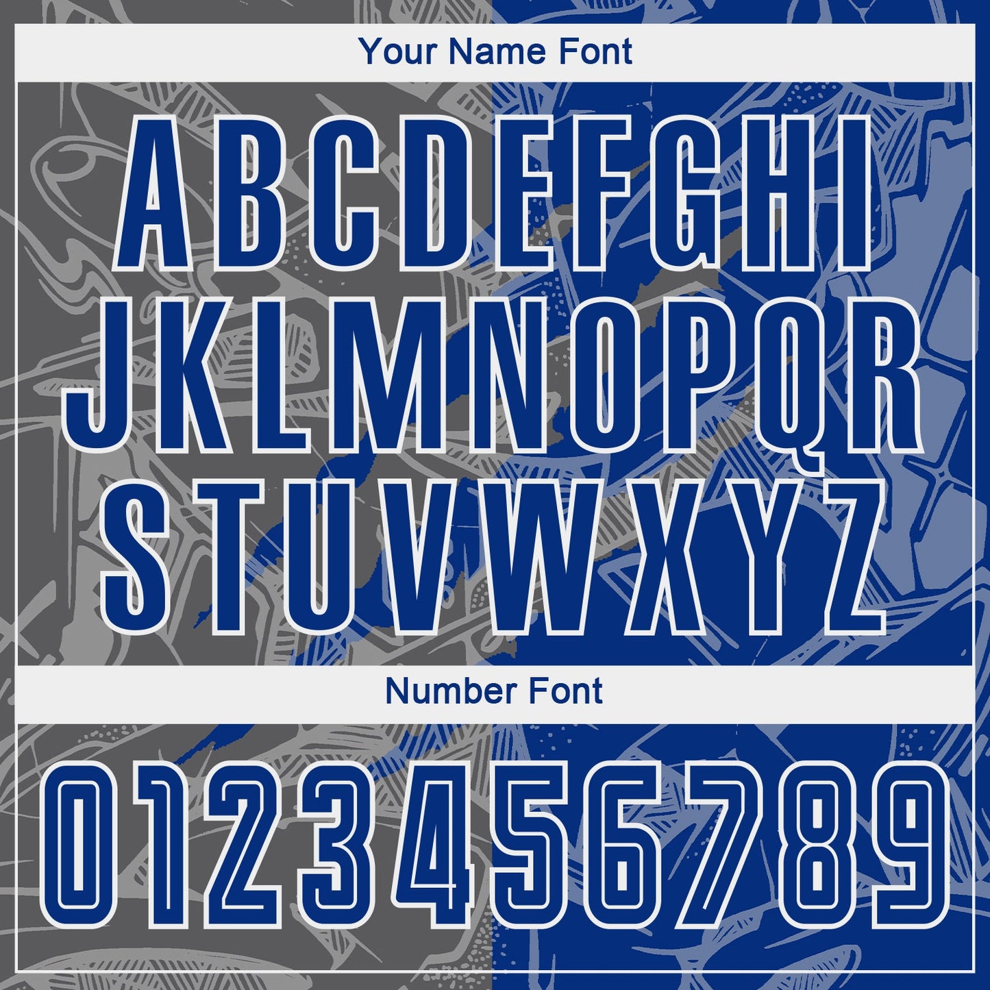 Custom Graffiti Pattern Royal-Steel Gray Scratch Sublimation Soccer Uniform Jersey - Sky-Custom
