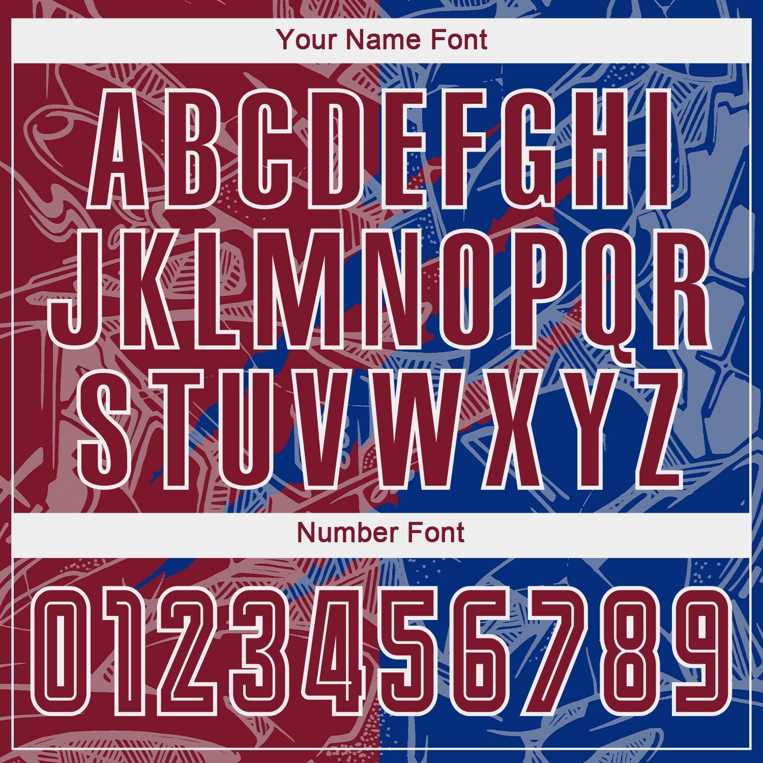 Custom Graffiti Pattern Crimson-Royal Scratch Sublimation Soccer Uniform Jersey - Sky-Custom
