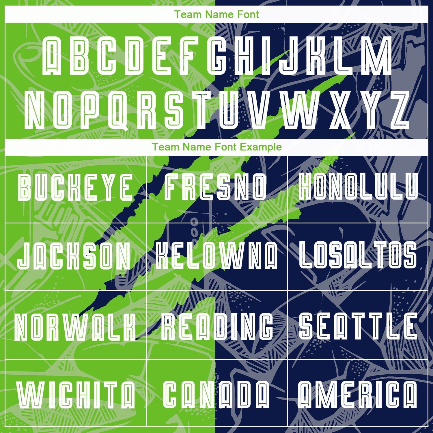 Custom Graffiti Pattern Aurora Green-Navy Scratch Sublimation Soccer Uniform Jersey - Sky-Custom