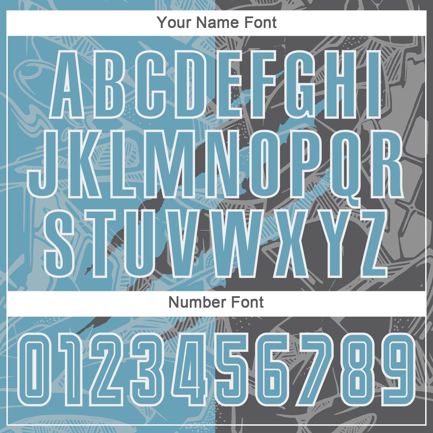 Custom Graffiti Pattern Shadow Blue-Steel Gray Scratch Sublimation Soccer Uniform Jersey - Sky-Custom
