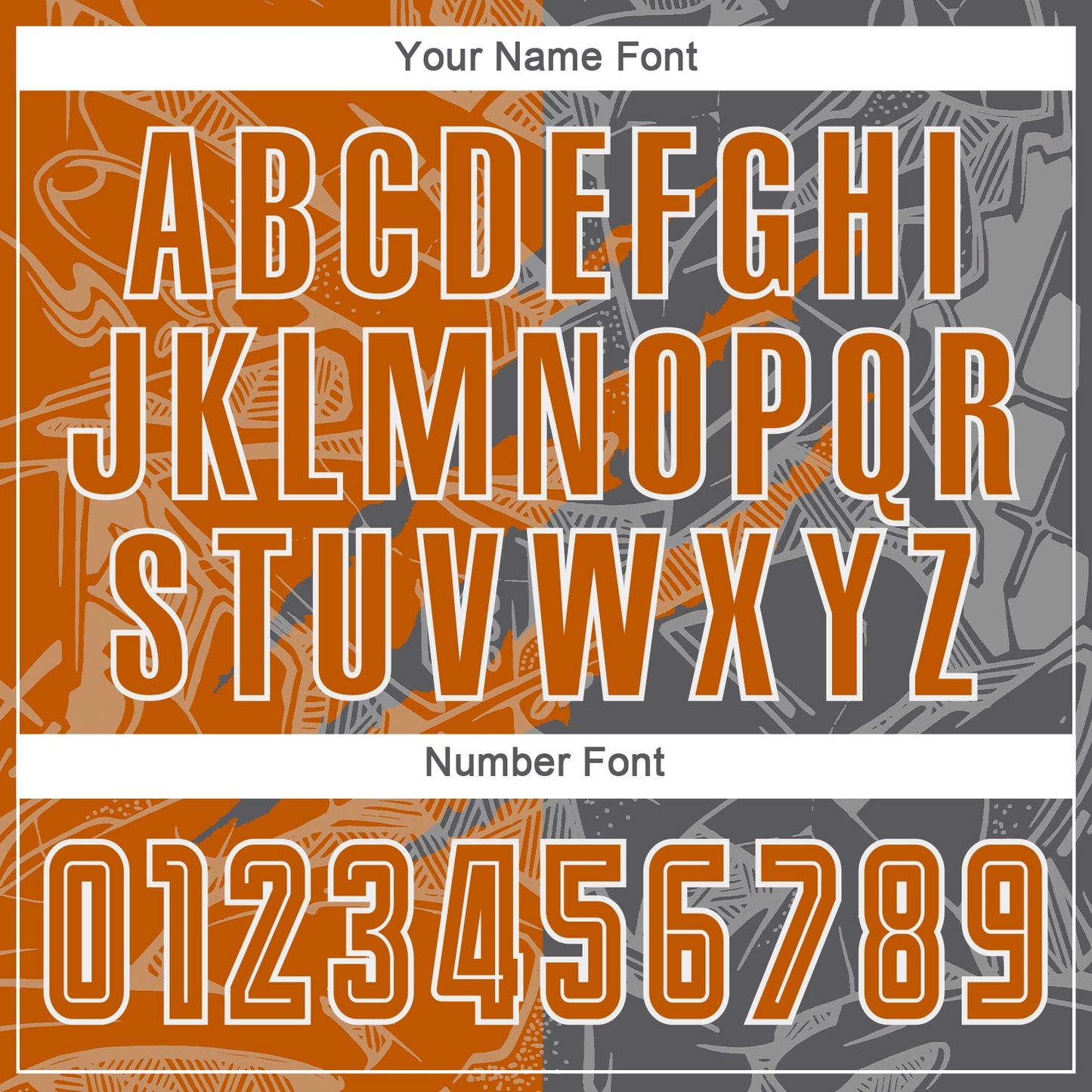 Custom Graffiti Pattern Texas Orange-Steel Gray Scratch Sublimation Soccer Uniform Jersey - Sky-Custom