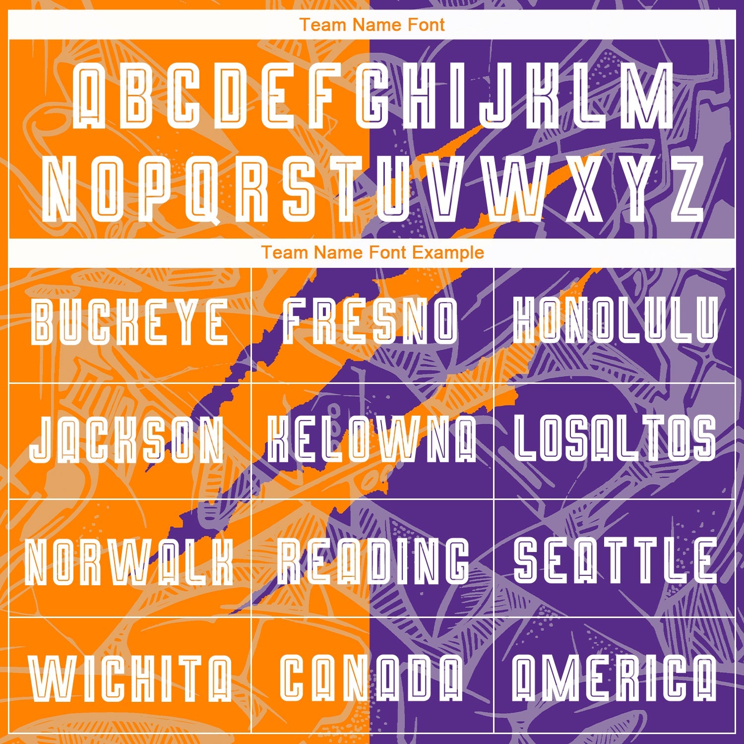 Custom Graffiti Pattern Bay Orange-Purple Scratch Sublimation Soccer Uniform Jersey - Sky-Custom