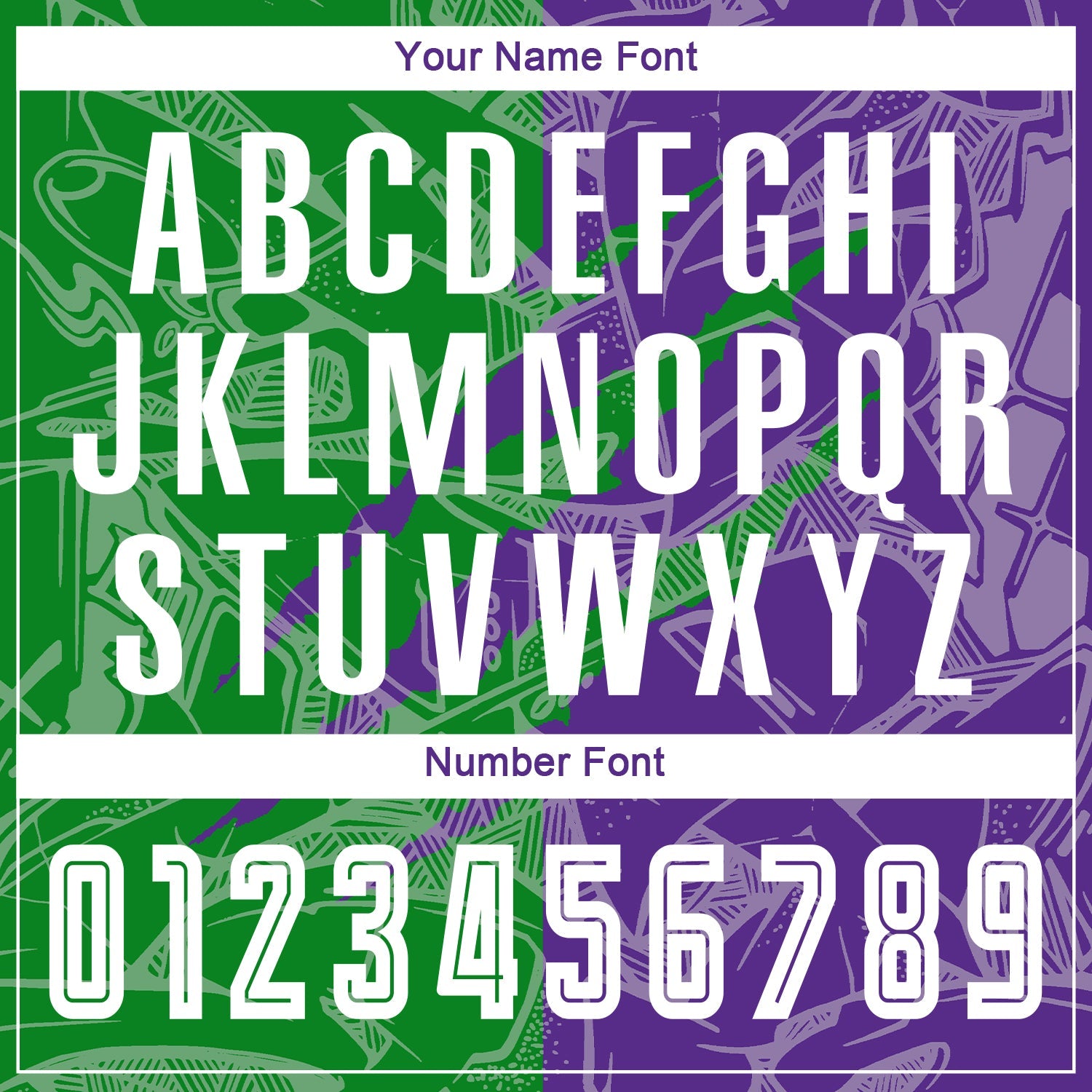 Custom Graffiti Pattern Grass Green-Purple Scratch Sublimation Soccer Uniform Jersey - Sky-Custom