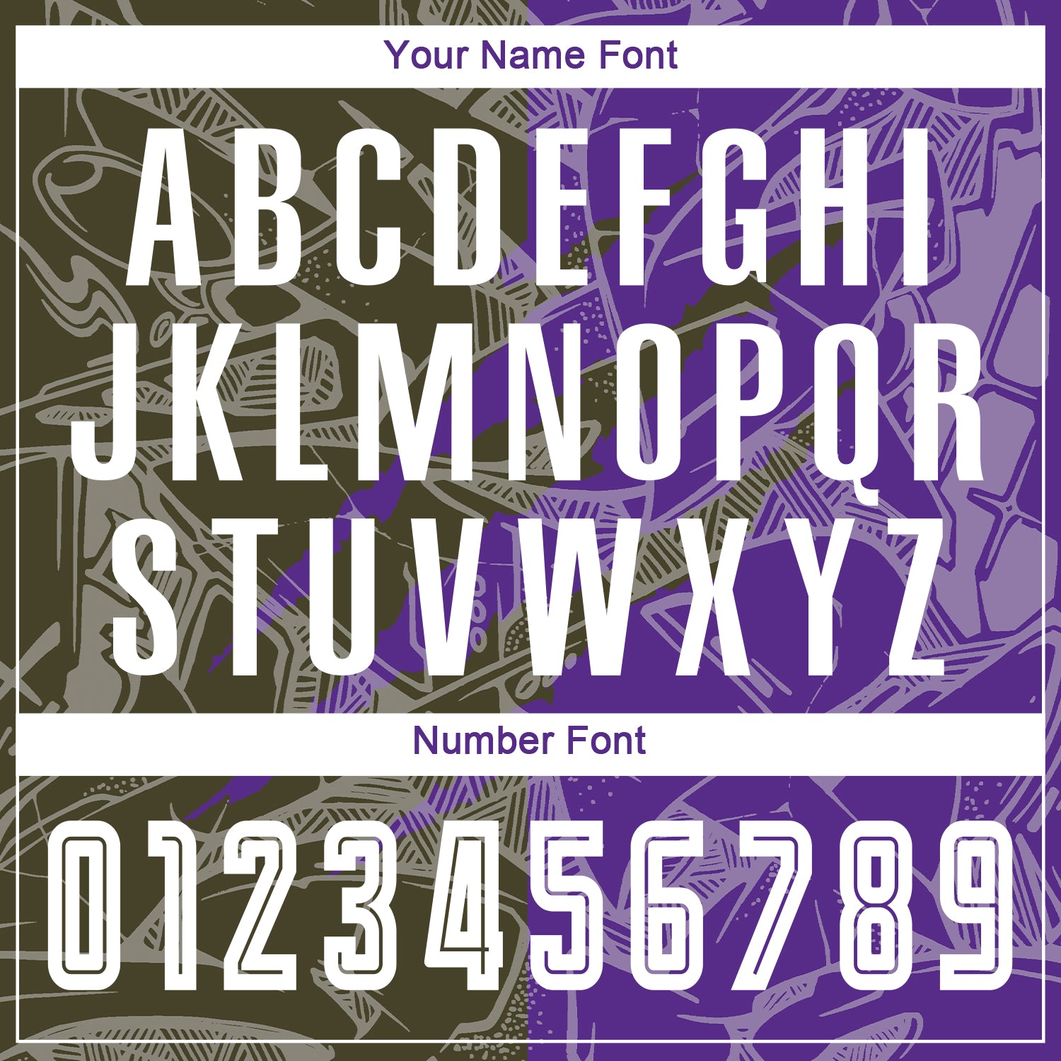 Custom Graffiti Pattern Olive-Purple Scratch Sublimation Soccer Uniform Jersey - Sky-Custom