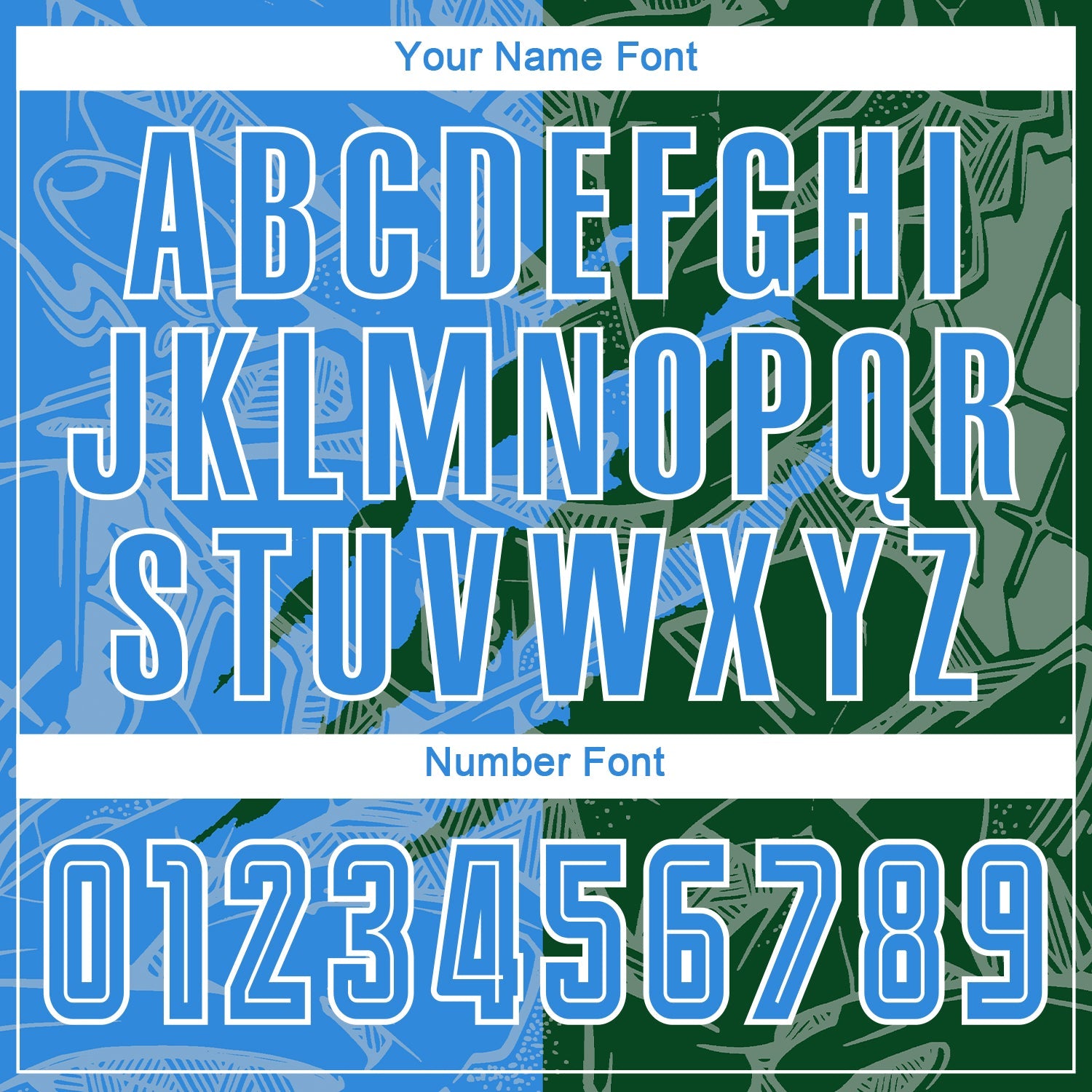 Custom Graffiti Pattern Powder Blue-Green Scratch Sublimation Soccer Uniform Jersey - Sky-Custom