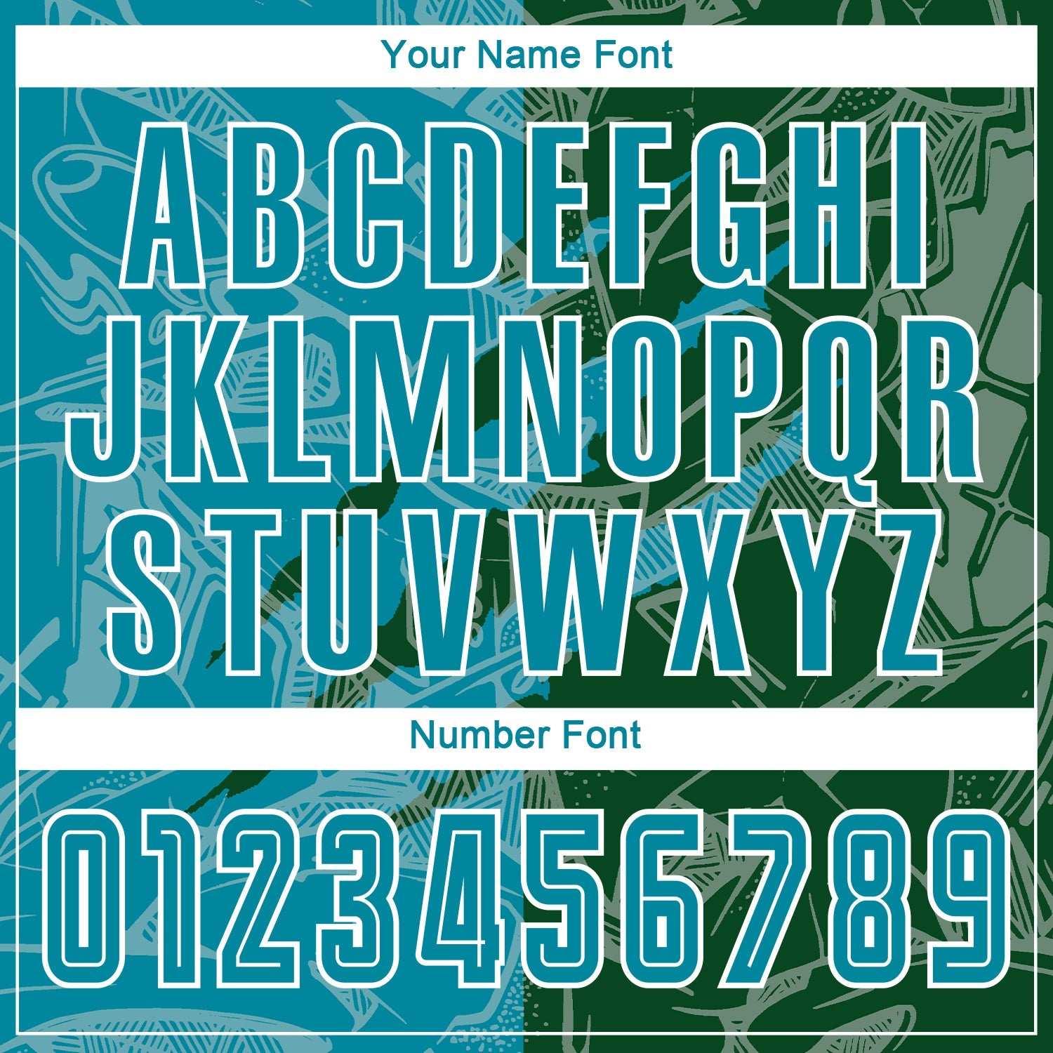 Custom Graffiti Pattern Teal-Green Scratch Sublimation Soccer Uniform Jersey - Sky-Custom