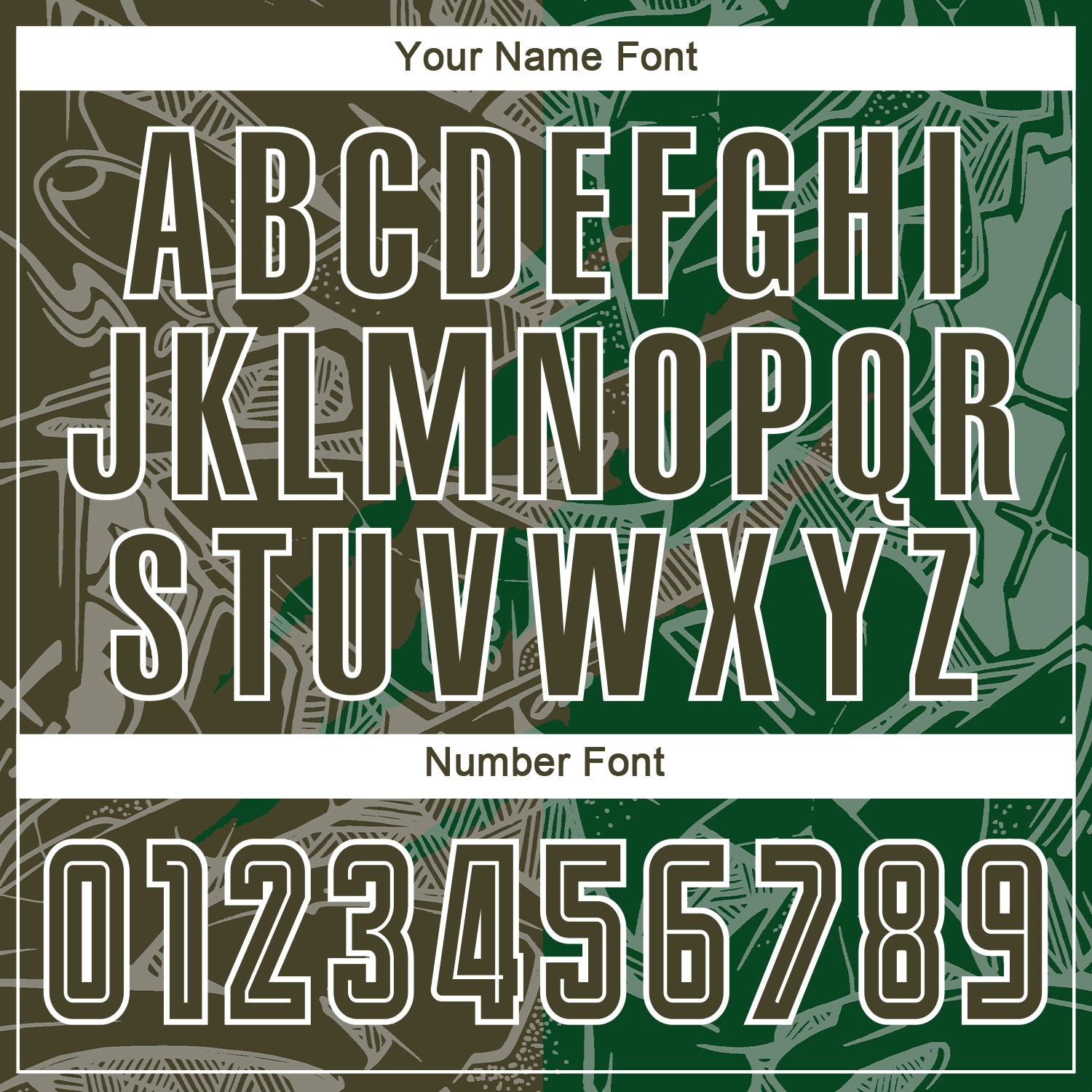Custom Graffiti Pattern Olive-Green Scratch Sublimation Soccer Uniform Jersey - Sky-Custom