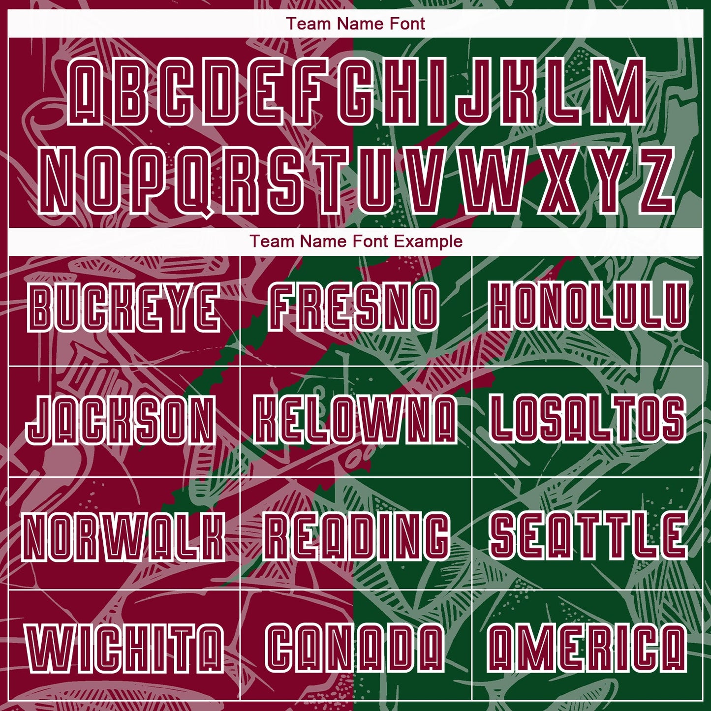 Custom Graffiti Pattern Maroon-Green Scratch Sublimation Soccer Uniform Jersey - Sky-Custom