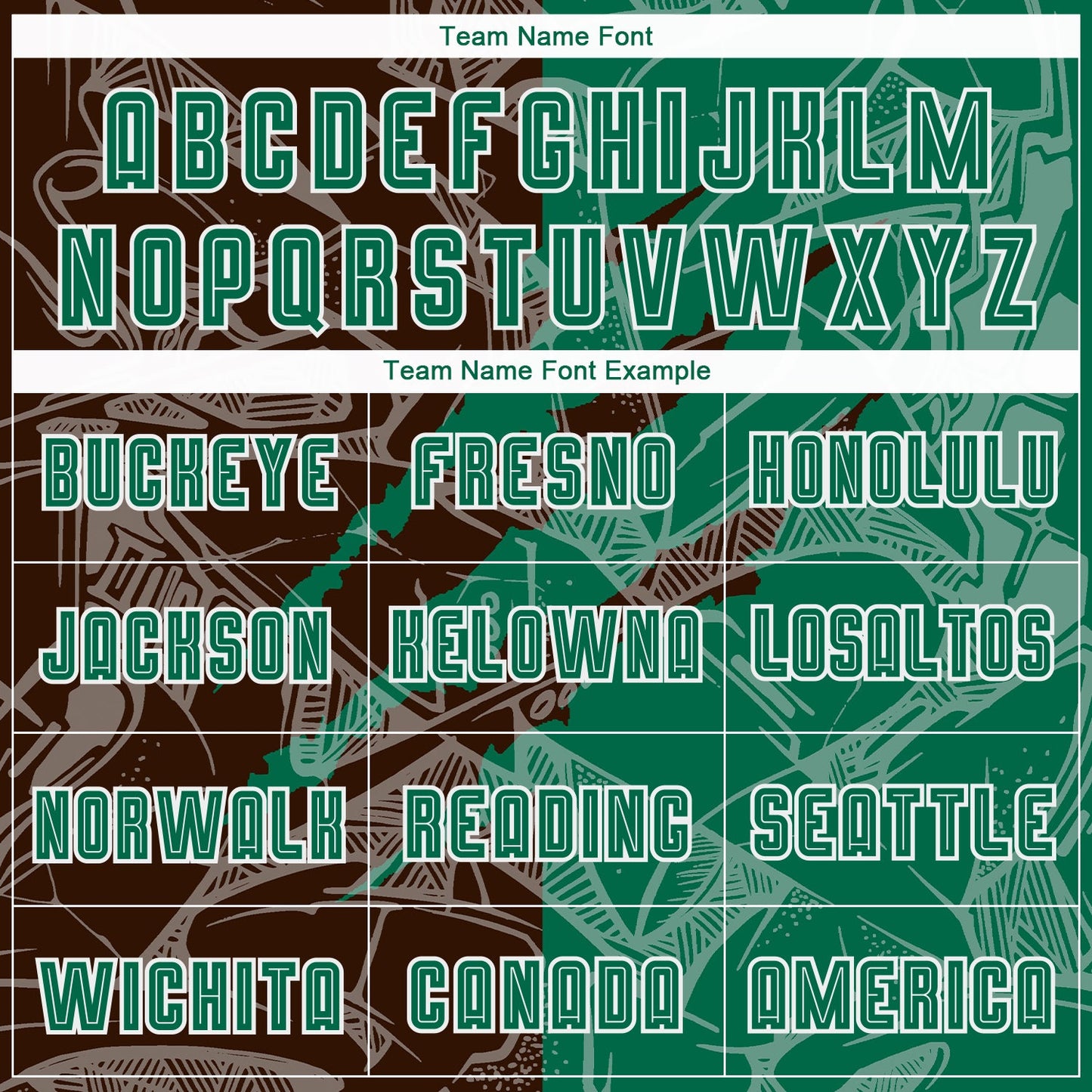 Custom Graffiti Pattern Kelly Green-Brown Scratch Sublimation Soccer Uniform Jersey - Sky-Custom