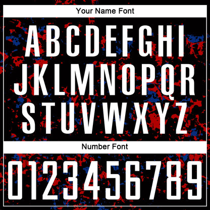 Custom Black Red-Royal Abstract Fragment Art Sublimation Soccer Uniform Jersey - Sky-Custom