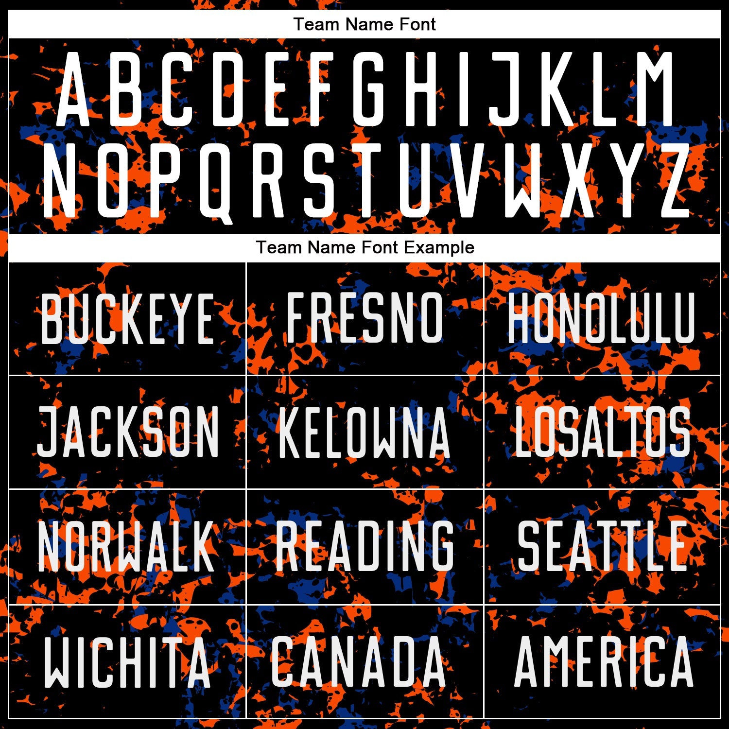 Custom Black Orange-Royal Abstract Fragment Art Sublimation Soccer Uniform Jersey - Sky-Custom