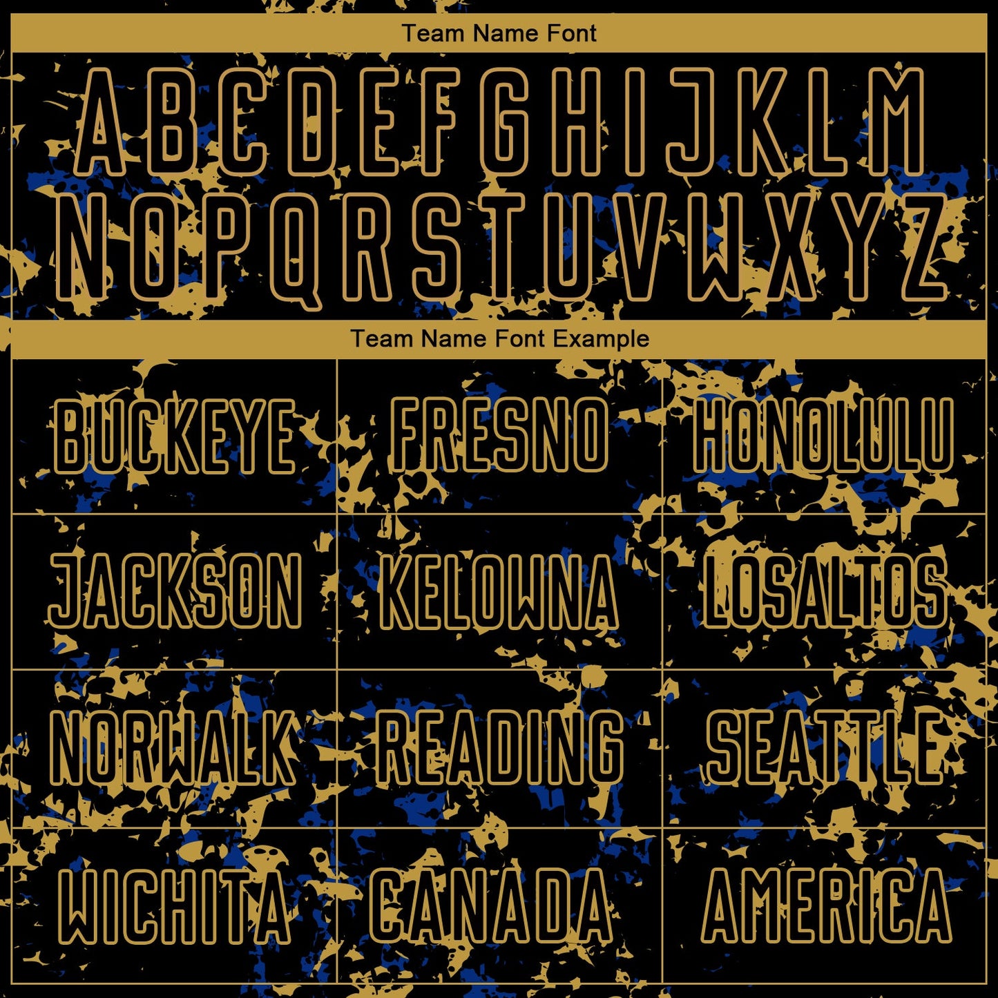 Custom Black Old Gold-Royal Abstract Fragment Art Sublimation Soccer Uniform Jersey - Sky-Custom