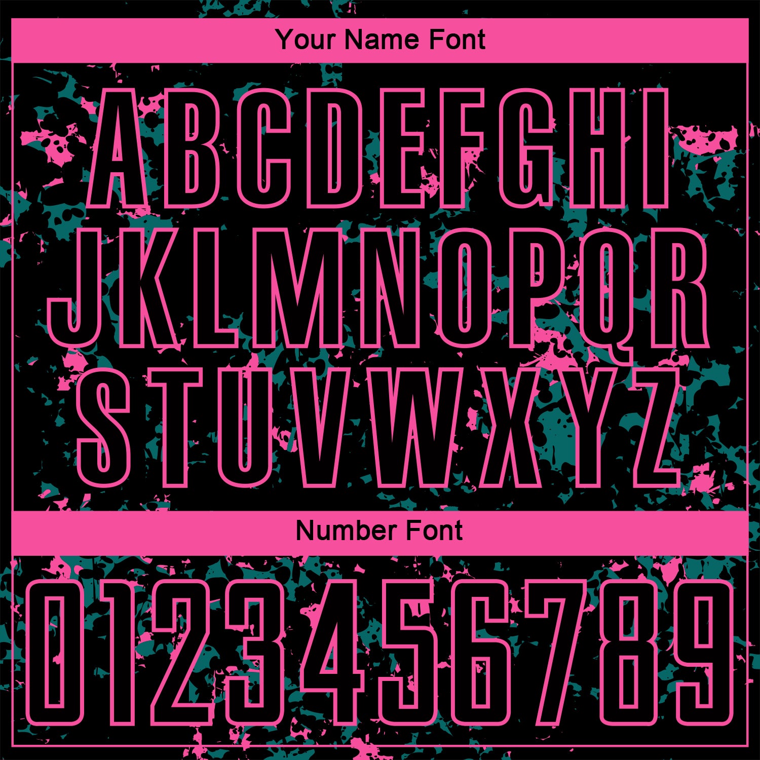 Custom Black Pink-Teal Abstract Fragment Art Sublimation Soccer Uniform Jersey - Sky-Custom