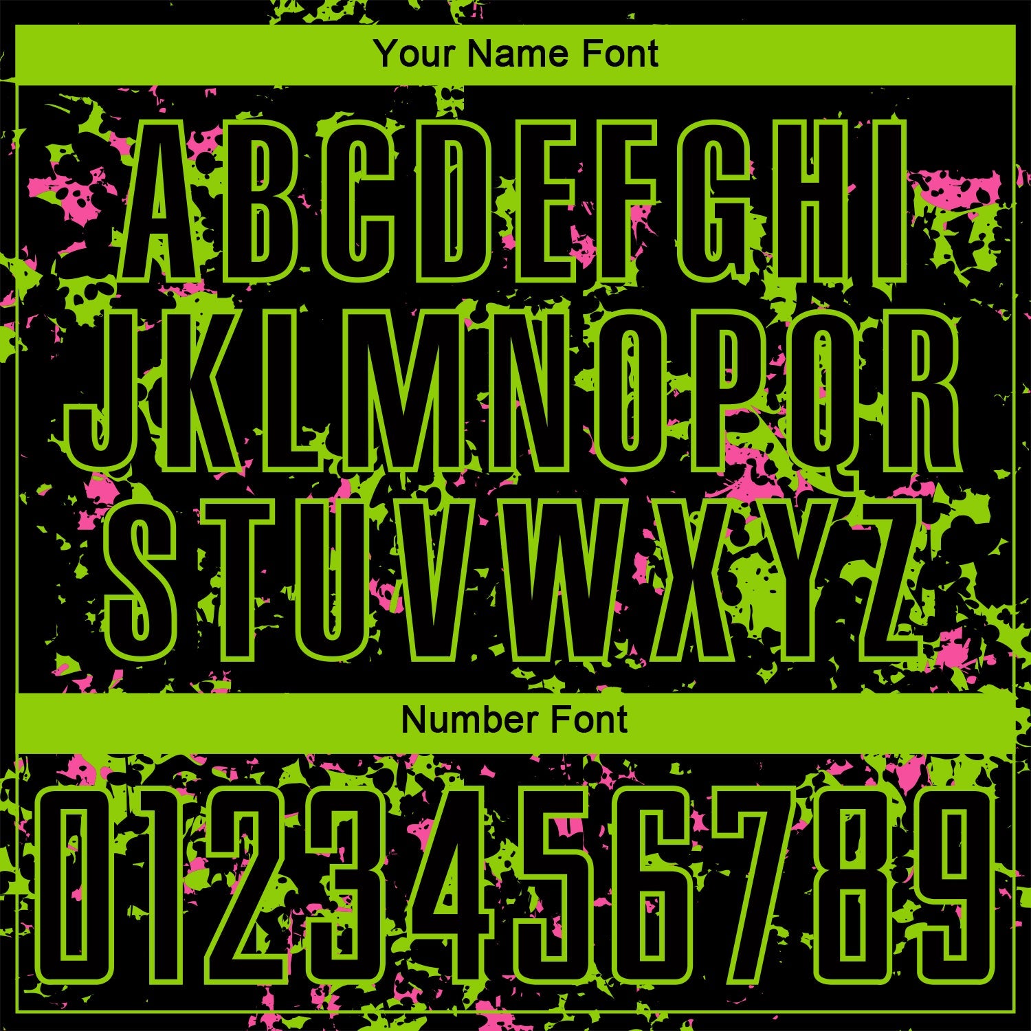 Custom Black Neon Green-Pink Abstract Fragment Art Sublimation Soccer Uniform Jersey - Sky-Custom