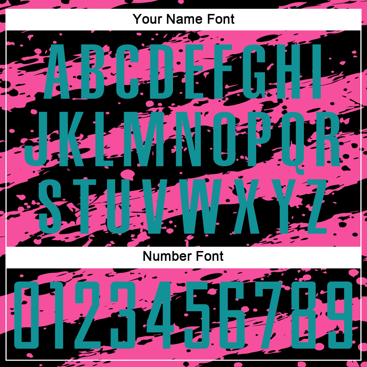 Custom Black Teal-Pink Splash Sublimation Soccer Uniform Jersey - Sky-Custom