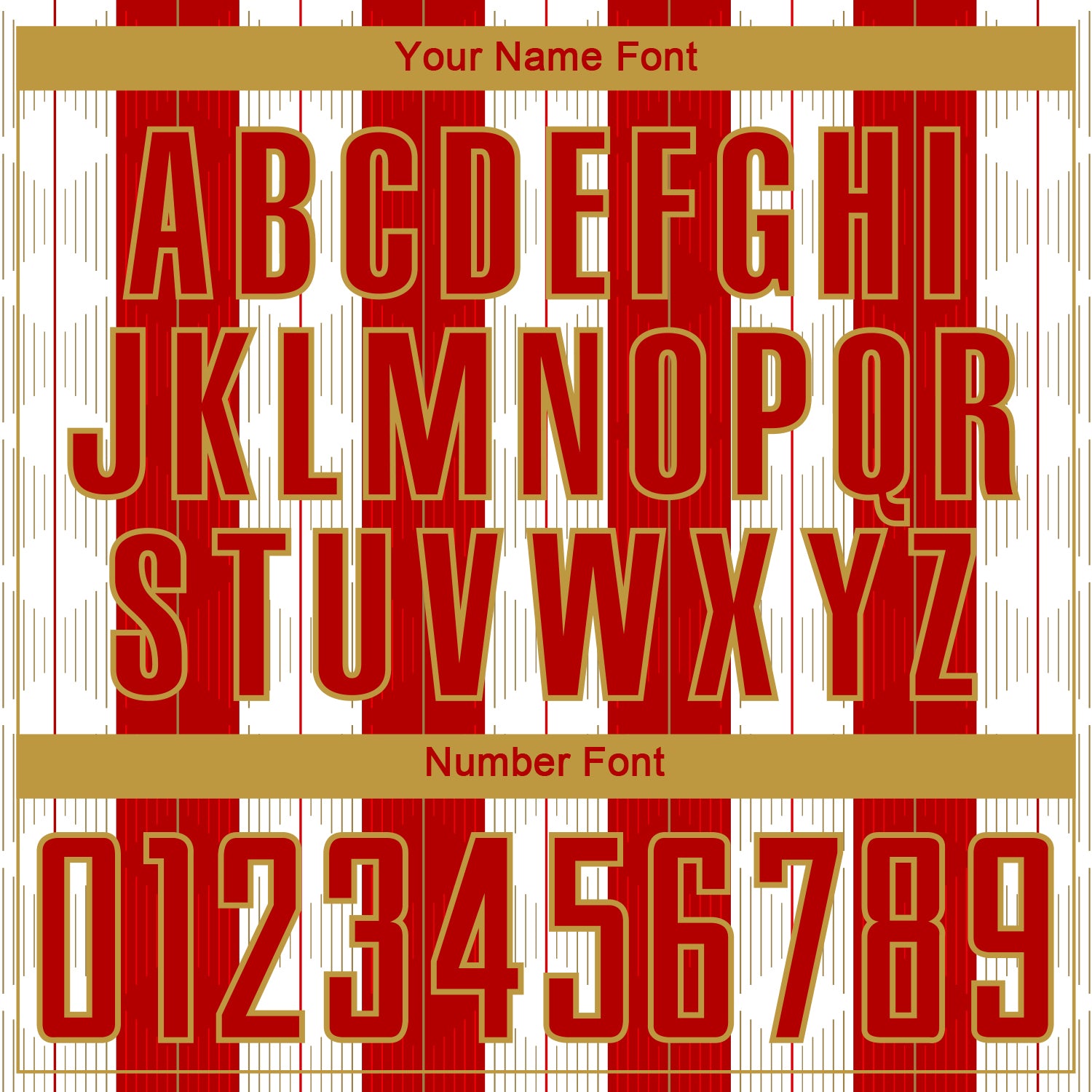 Custom Red Old Gold-White Line Sublimation Soccer Uniform Jersey - Sky-Custom