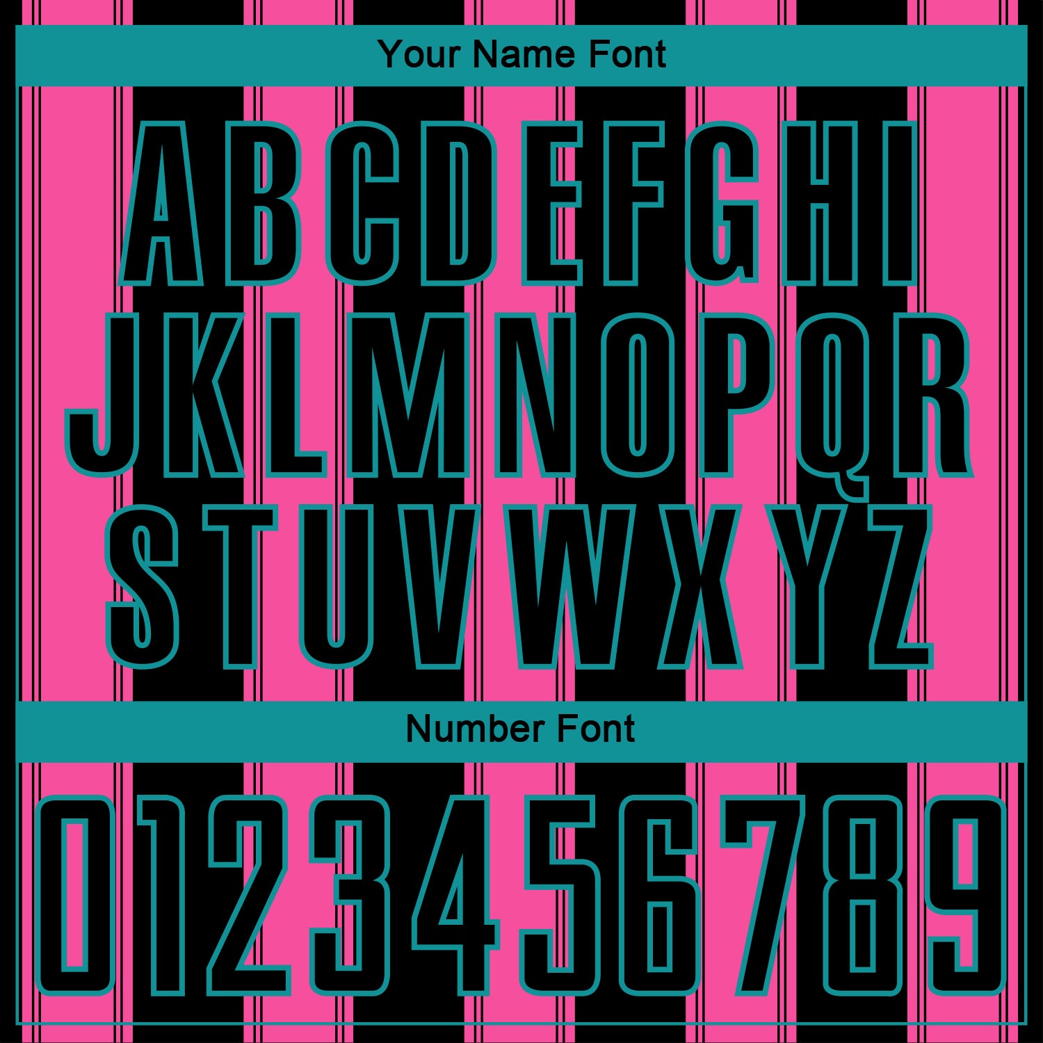 Custom Black Pink-Teal Line Sublimation Soccer Uniform Jersey - Sky-Custom