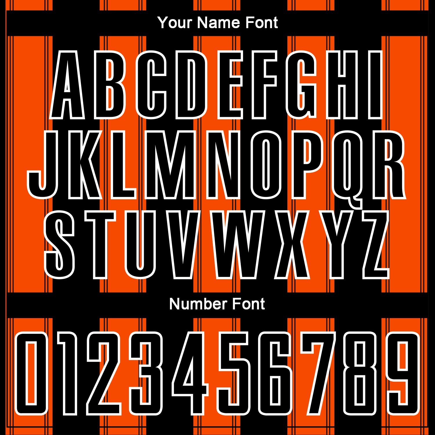 Custom Black Orange-White Line Sublimation Soccer Uniform Jersey - Sky-Custom