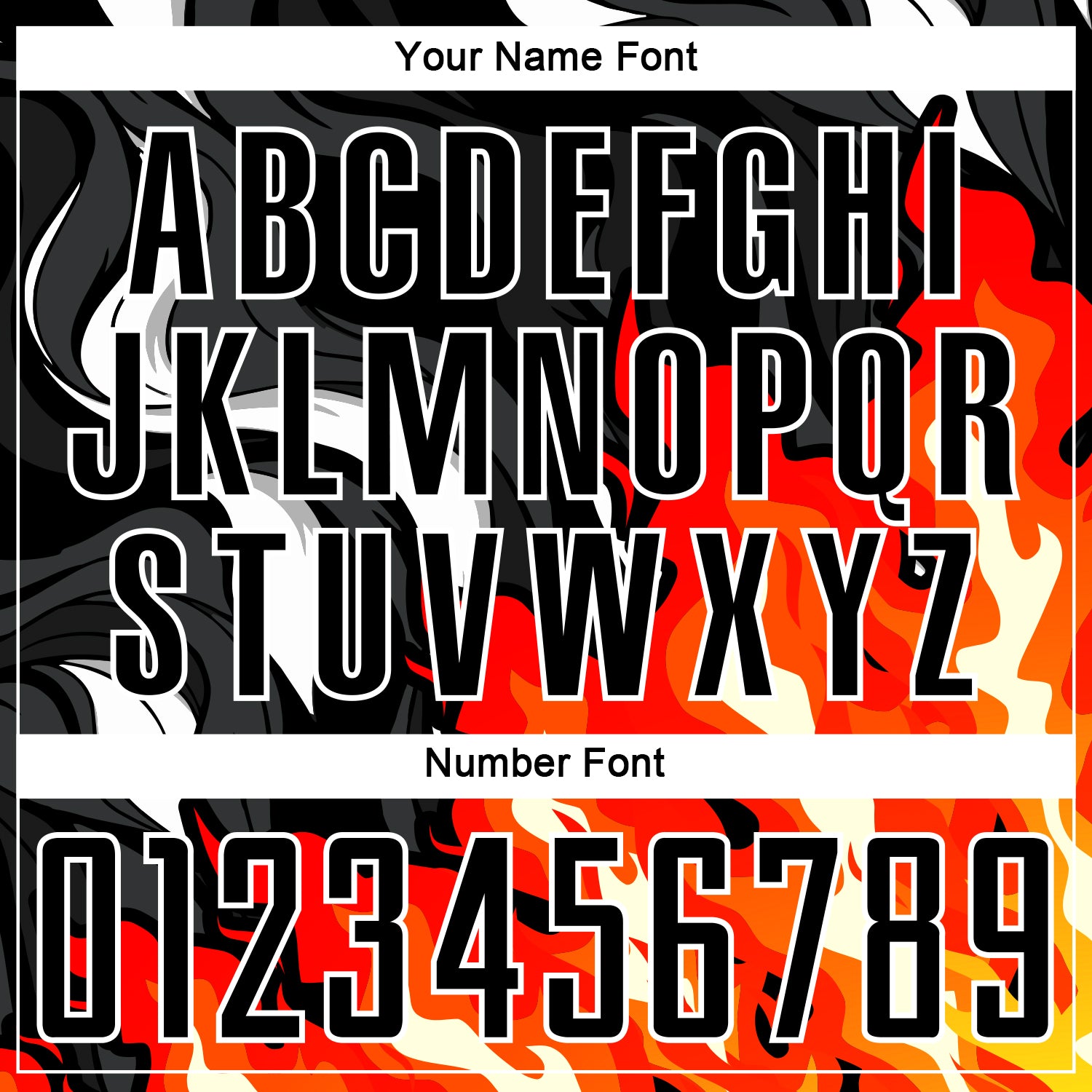 Custom Black Red-Orange Flame Sublimation Soccer Uniform Jersey - Sky-Custom