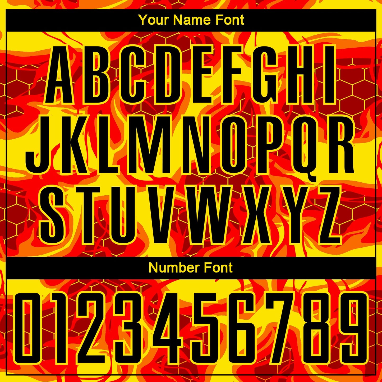 Custom Red Black-Light Yellow Flame Sublimation Soccer Uniform Jersey - Sky-Custom