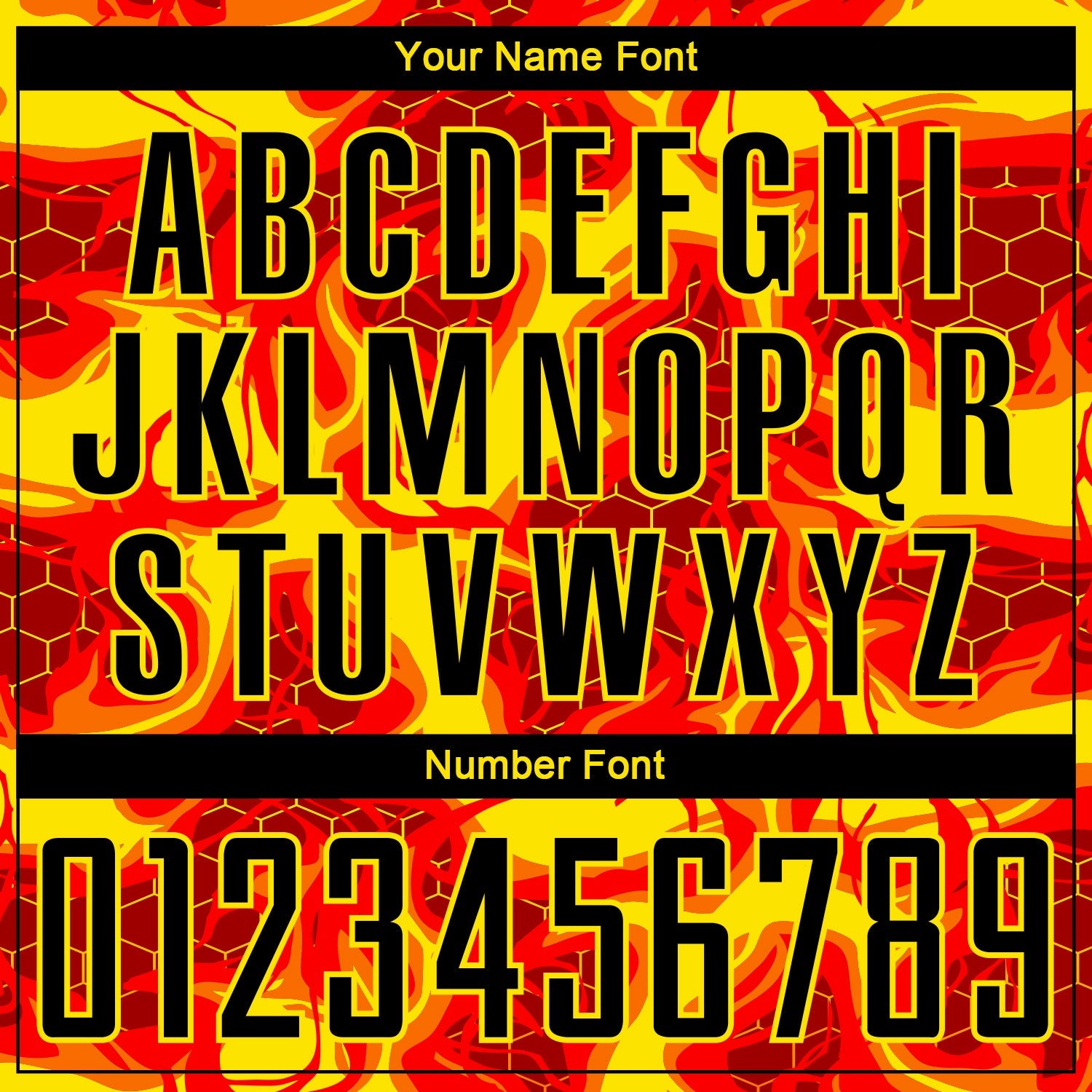 Custom Red Black-Light Yellow Flame Sublimation Soccer Uniform Jersey - Sky-Custom