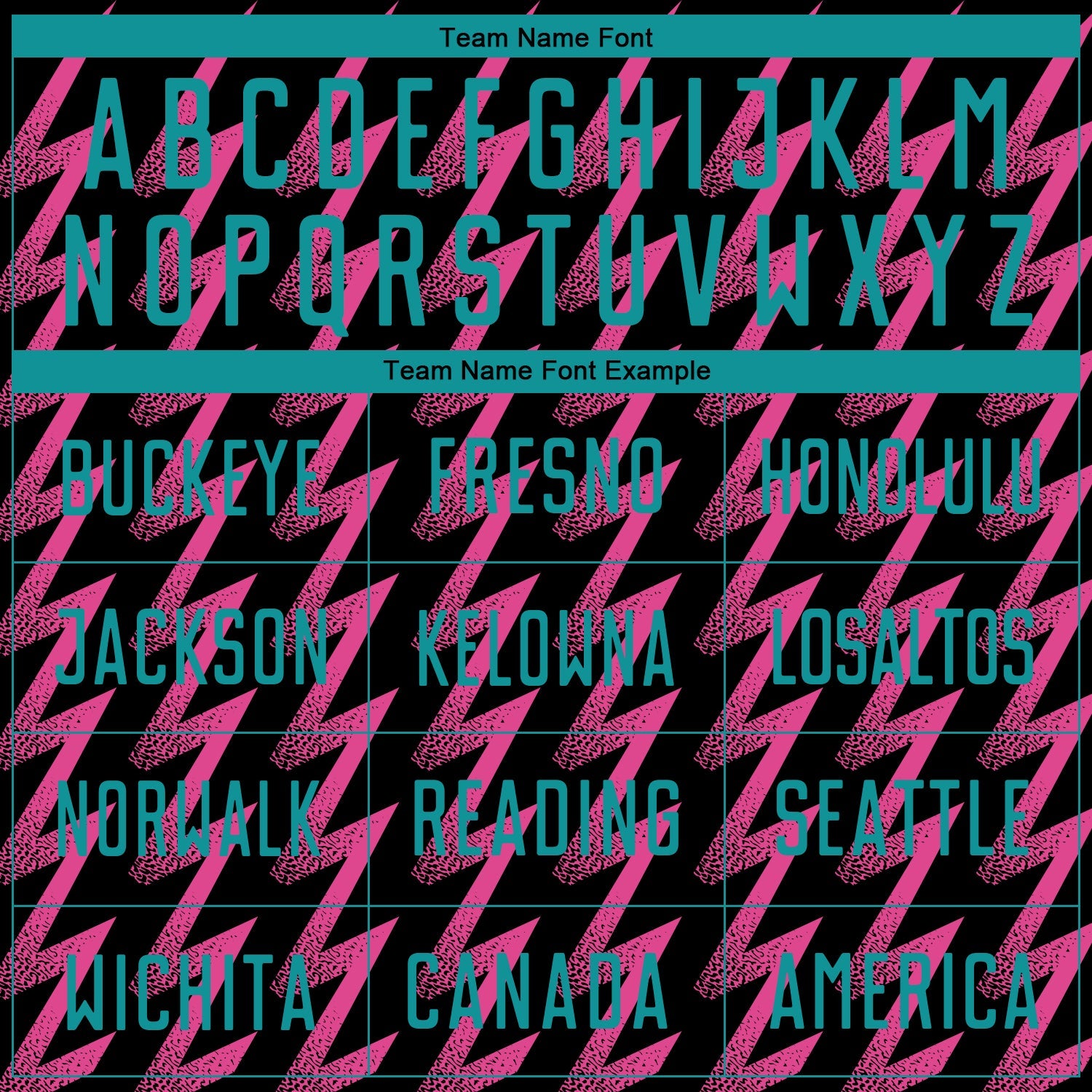 Custom Black Teal-Pink Zigzag Shape Sublimation Soccer Uniform Jersey - Sky-Custom