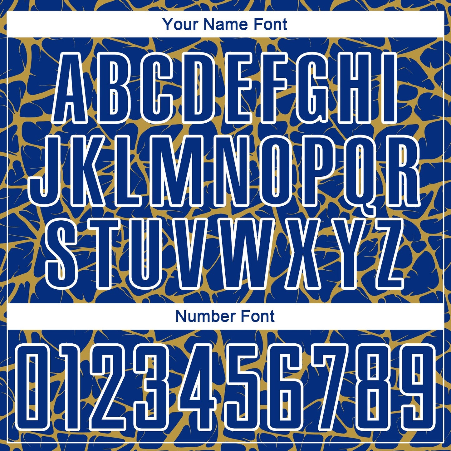 Custom Royal Old Gold-White Abstract Network Splash Sublimation Soccer Uniform Jersey - Sky-Custom