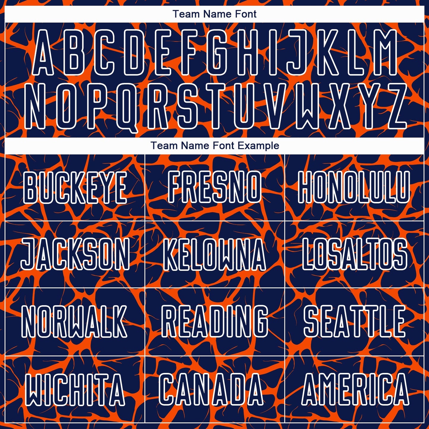 Custom Navy Orange-White Abstract Network Splash Sublimation Soccer Uniform Jersey - Sky-Custom