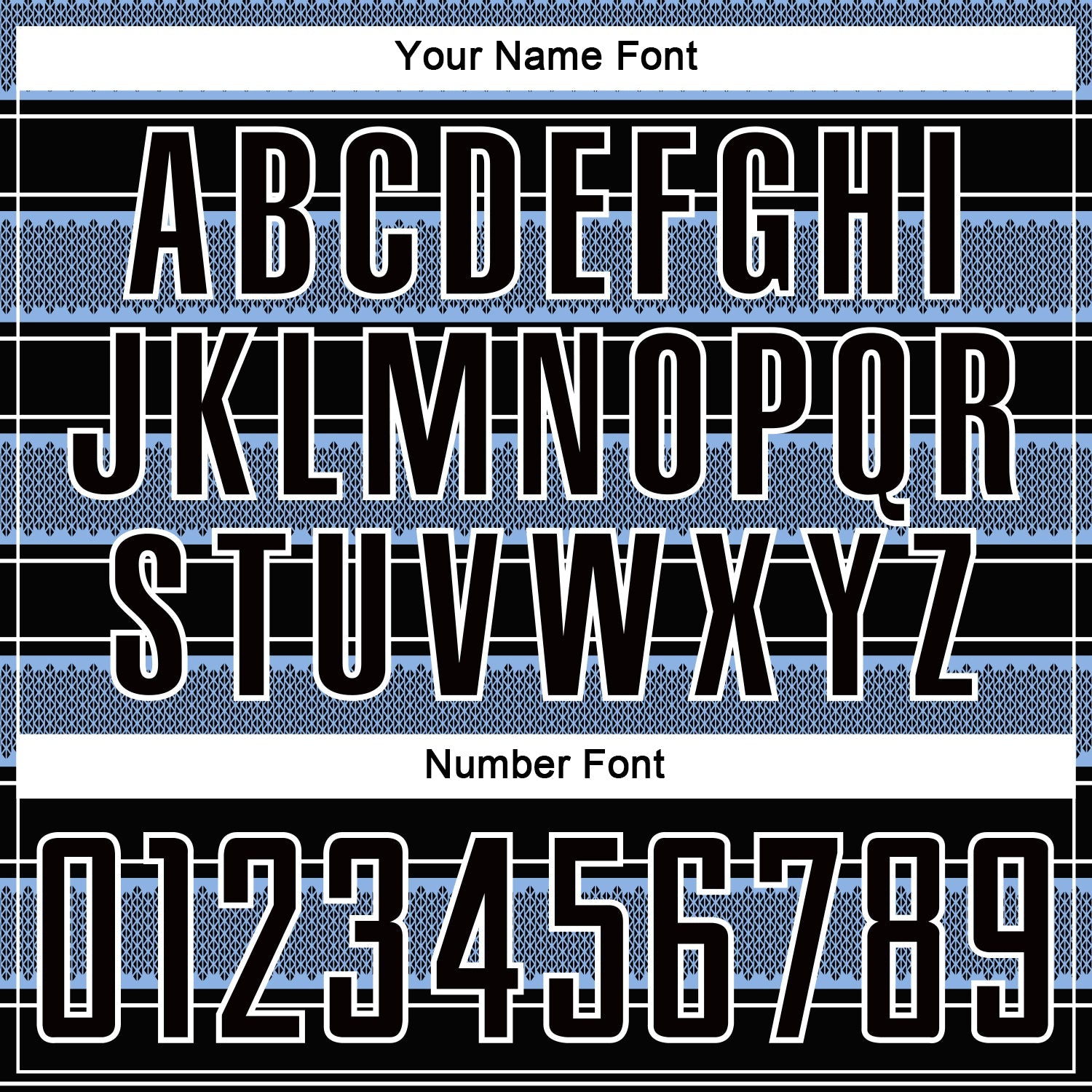 Custom Black Light Blue-White Geometric Shapes And Line Sublimation Soccer Uniform Jersey - Sky-Custom
