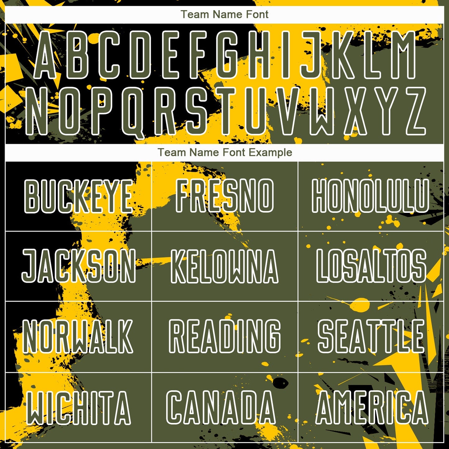 Custom Black Olive-Yellow Splash Sublimation Soccer Uniform Jersey - Sky-Custom