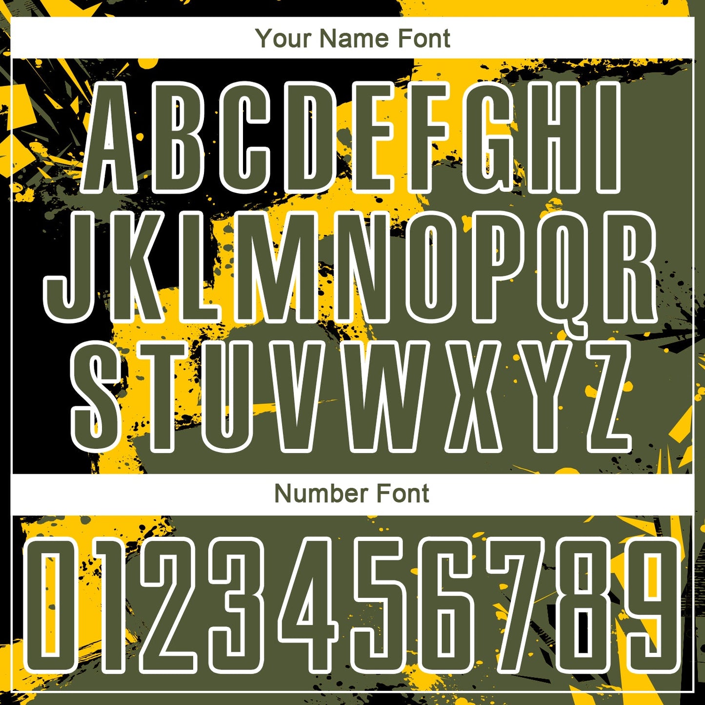 Custom Black Olive-Yellow Splash Sublimation Soccer Uniform Jersey - Sky-Custom