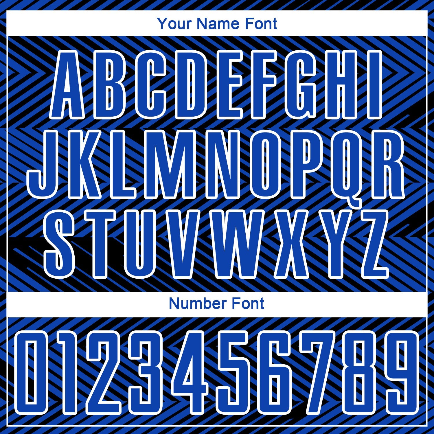 Custom Thunder Blue Black-White Line Sublimation Soccer Uniform Jersey - Sky-Custom