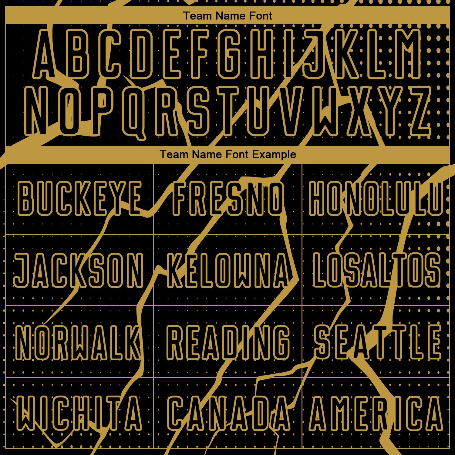 Custom Black Old Gold Lightning Sublimation Soccer Uniform Jersey - Sky-Custom