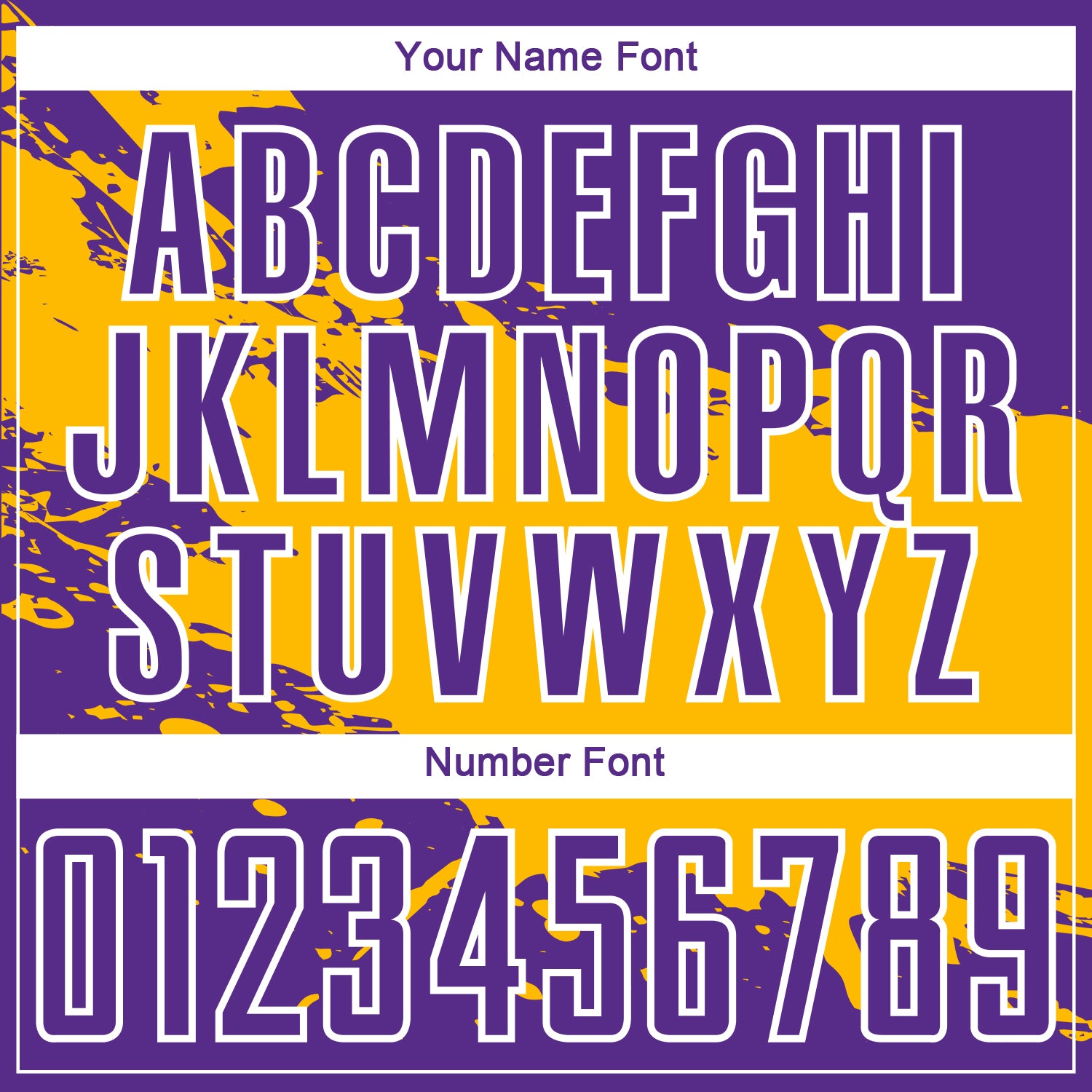 Custom Purple Gold-White Splash Sublimation Soccer Uniform Jersey - Sky-Custom